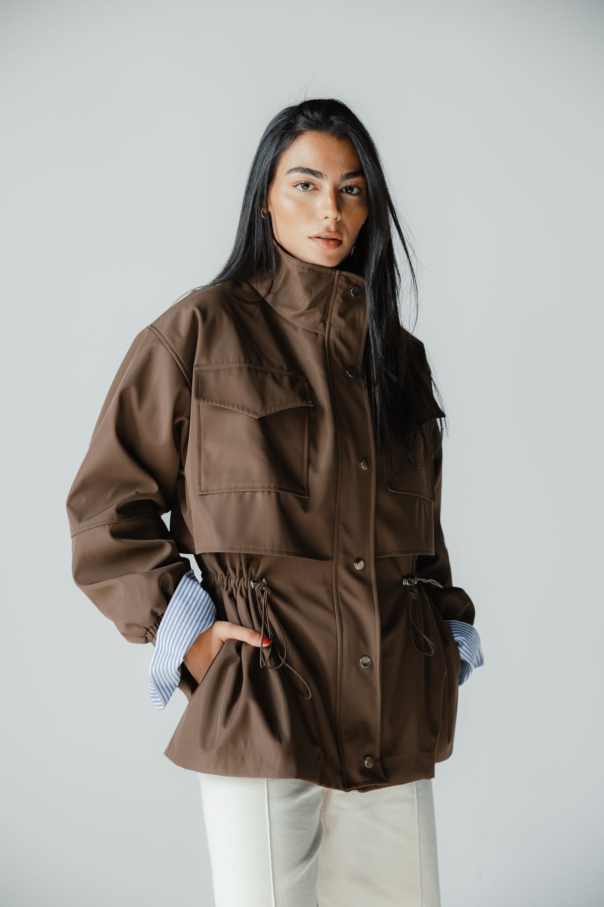 The Field Jacket in Cocoa
