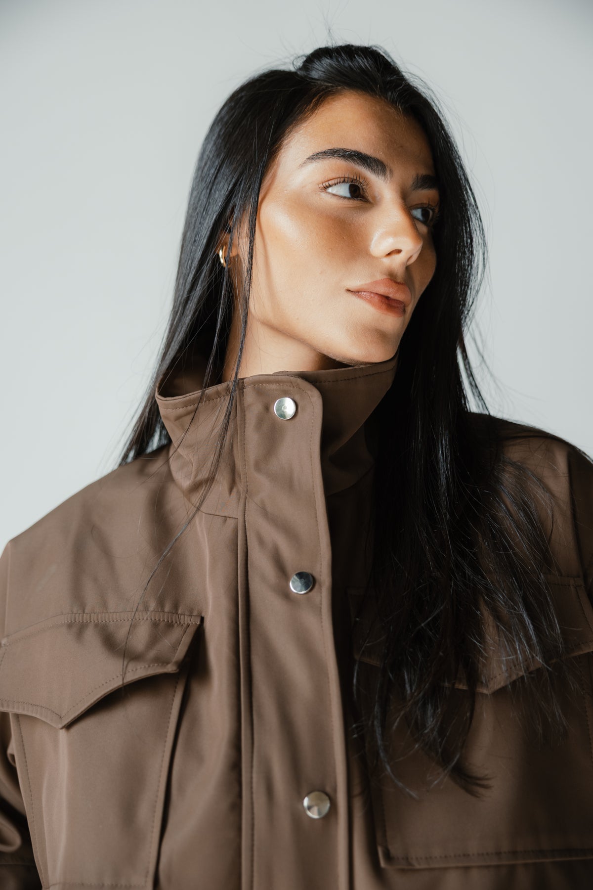 The Field Jacket in Cocoa