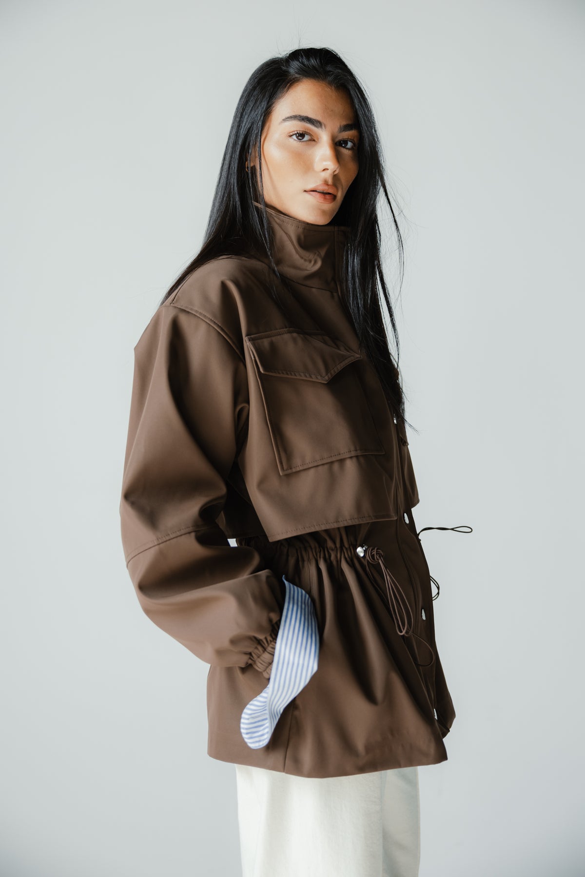 The Field Jacket in Cocoa