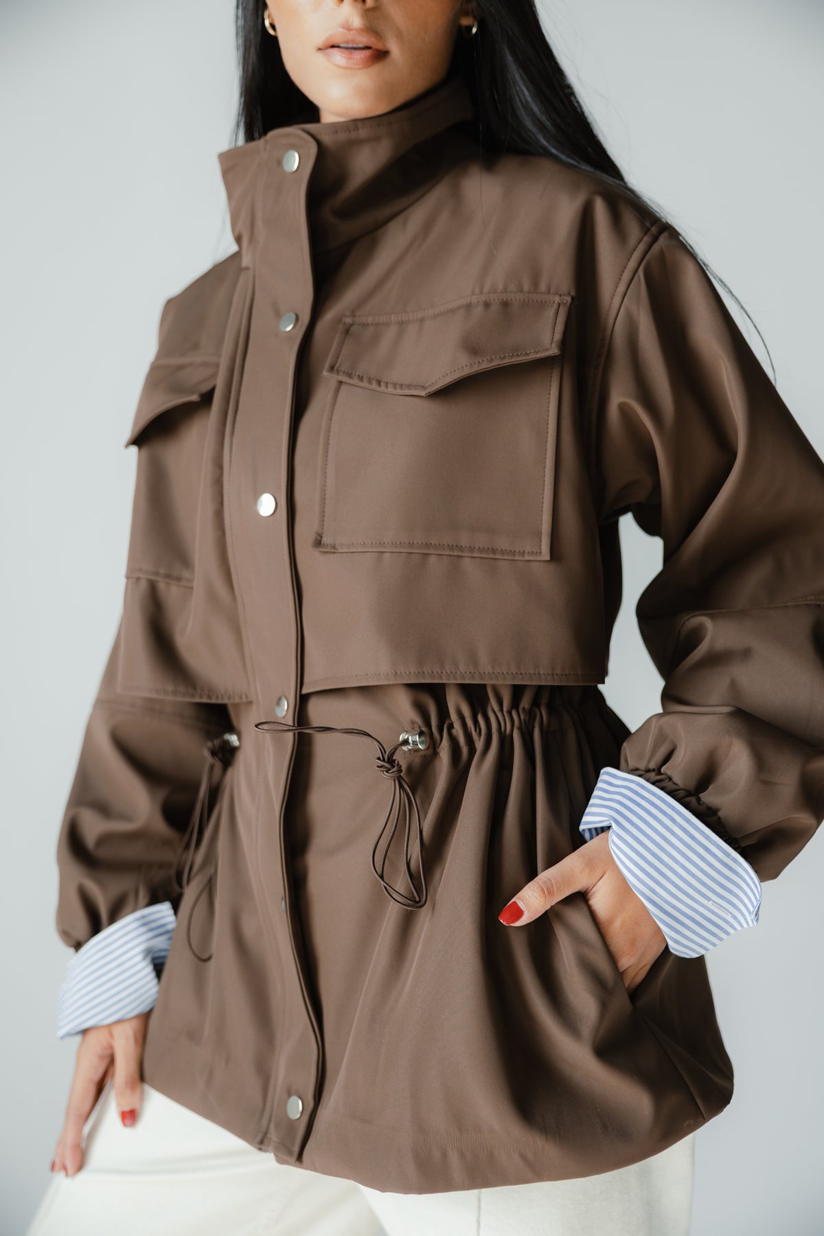 The Field Jacket in Cocoa