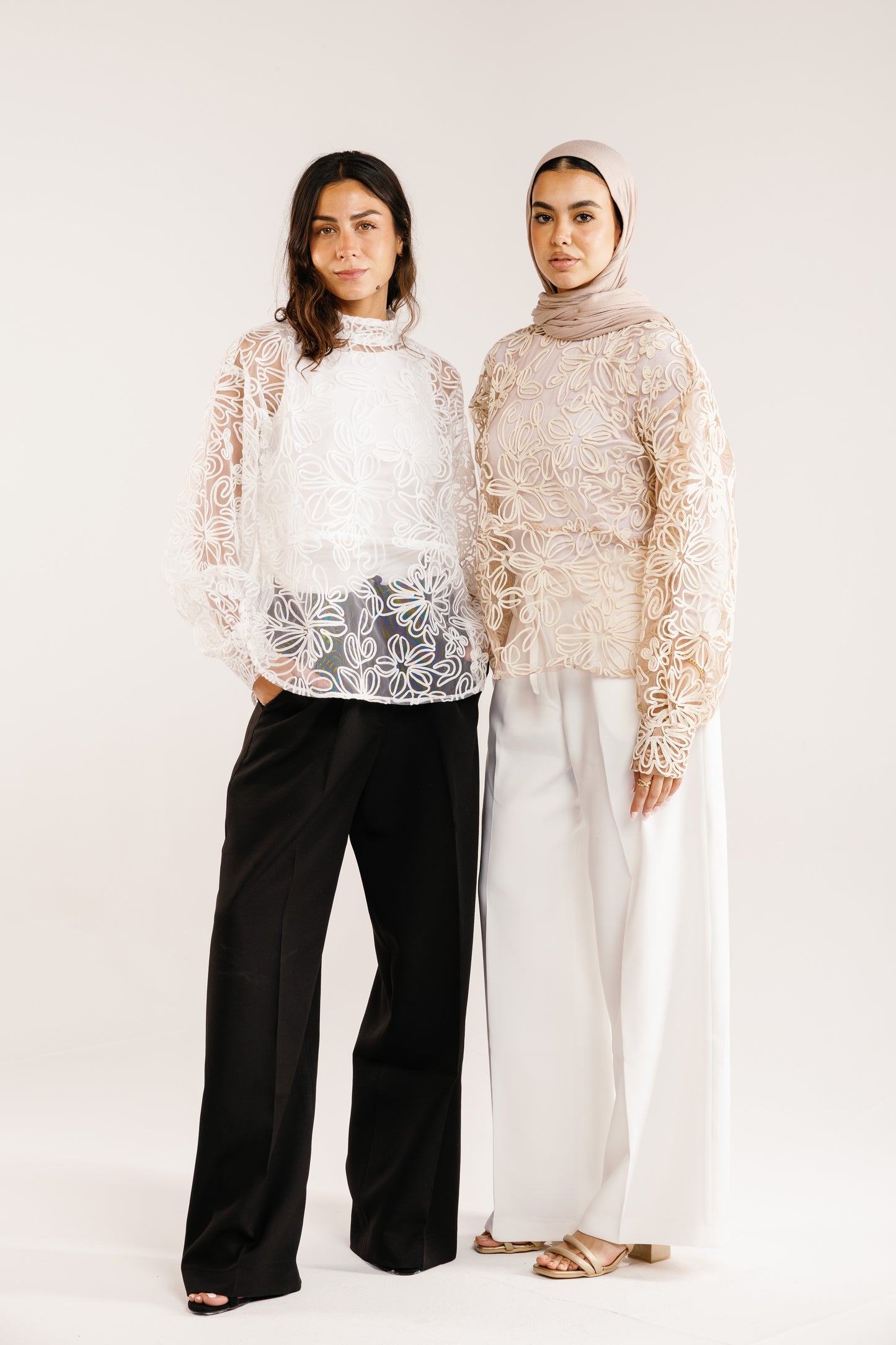 The Bloom Blouse in White