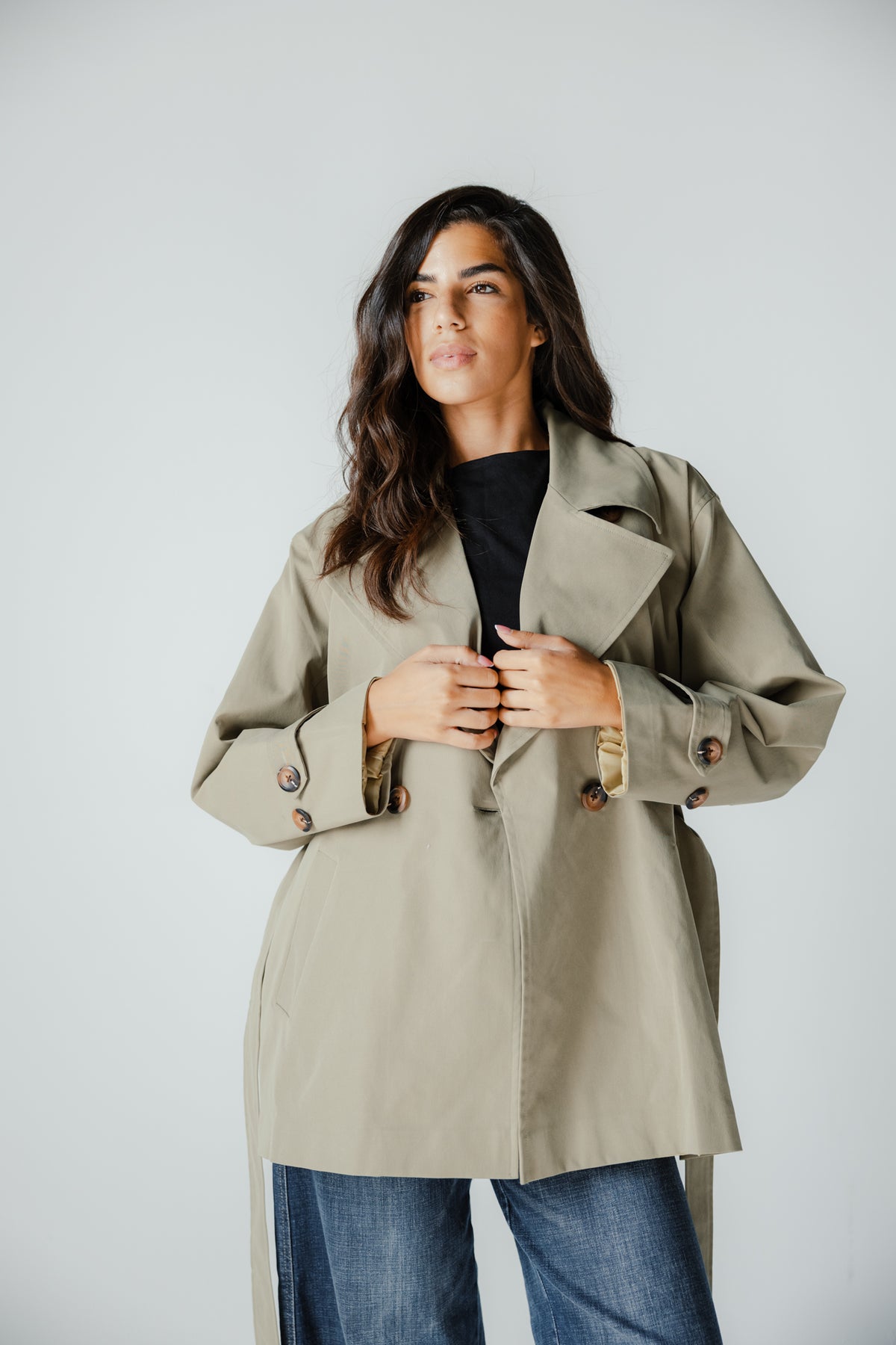 Fall Ritual Trench in Khaki
