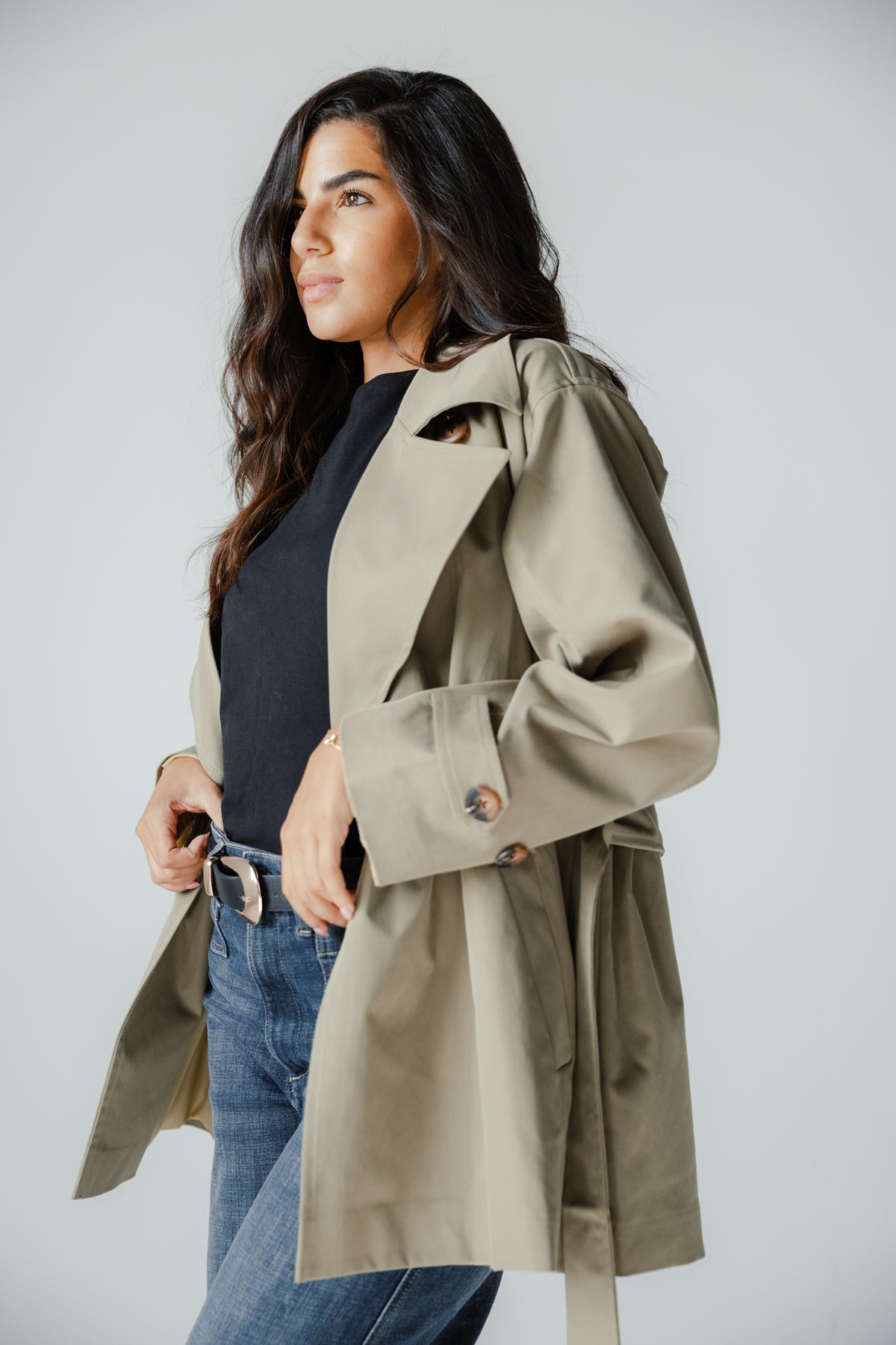 Fall Ritual Trench in Khaki