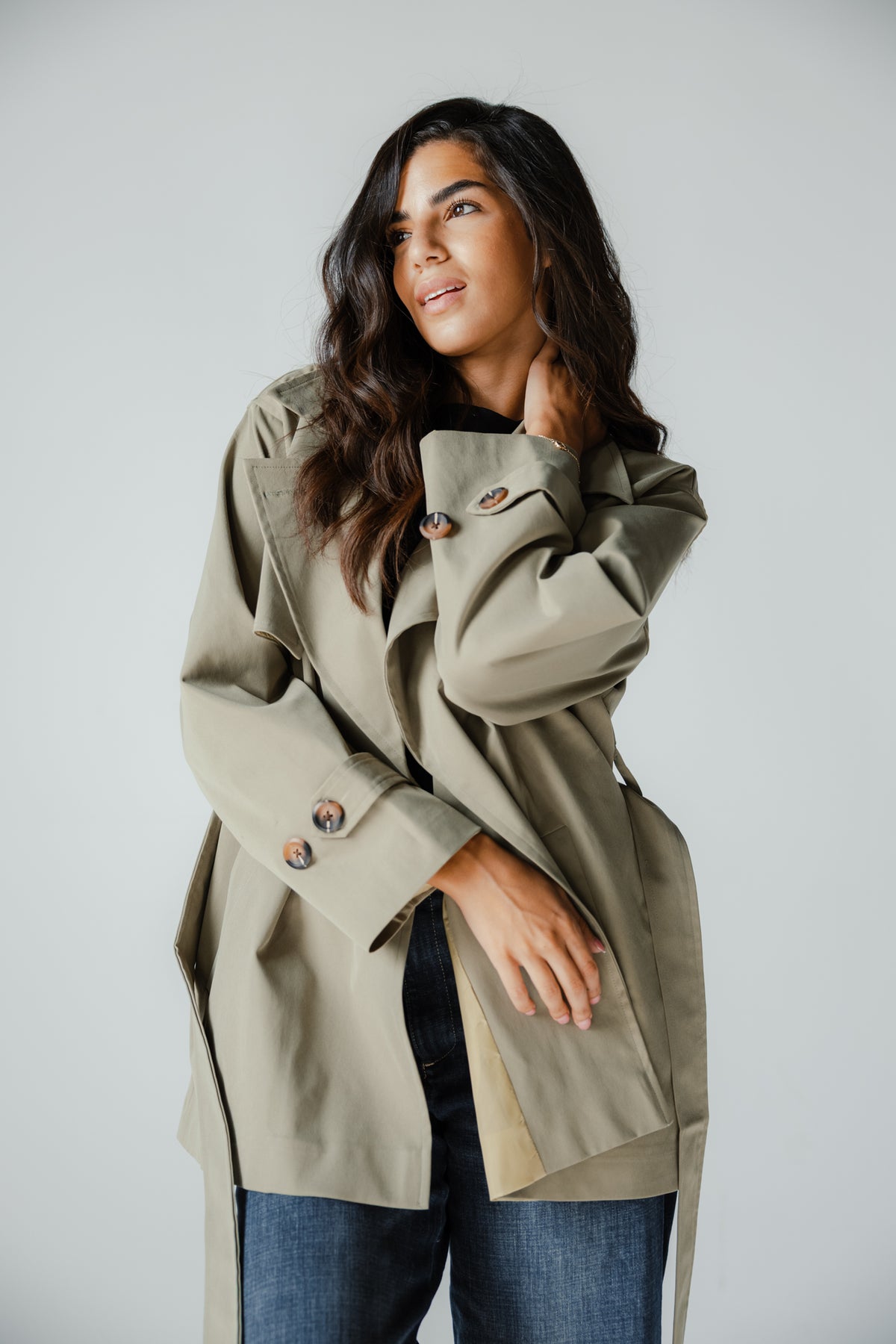 Fall Ritual Trench in Khaki