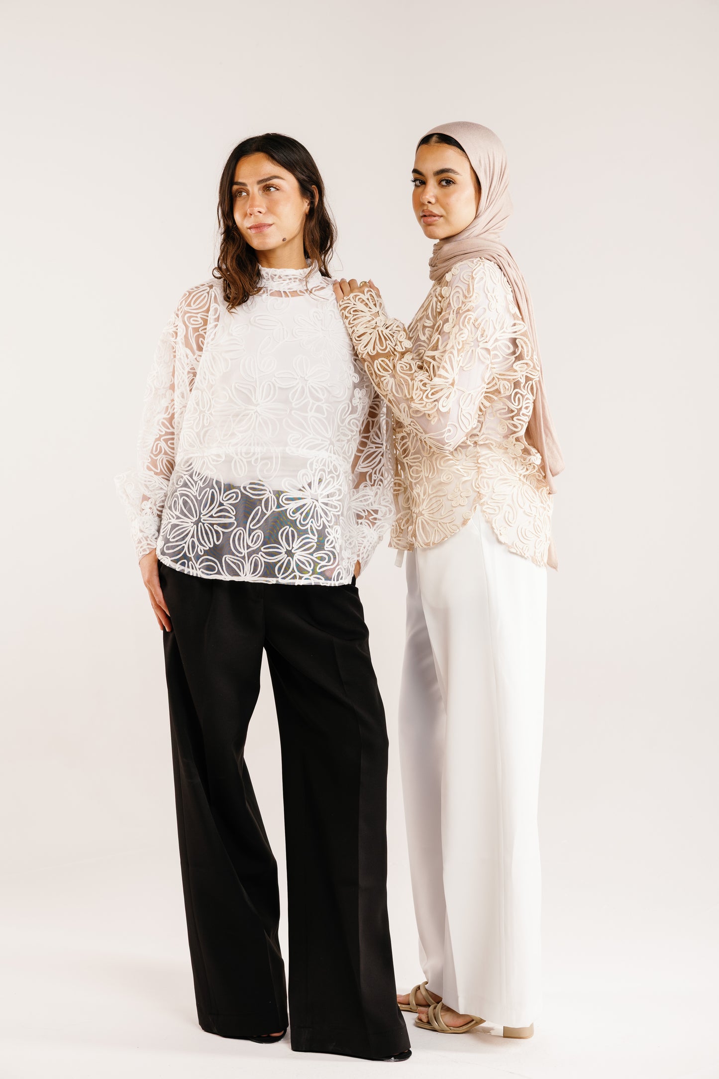 The Bloom Blouse in White