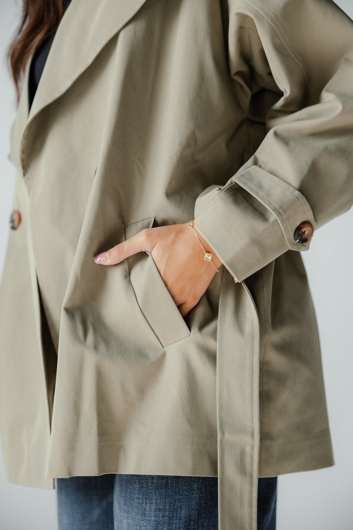 Fall Ritual Trench in Khaki