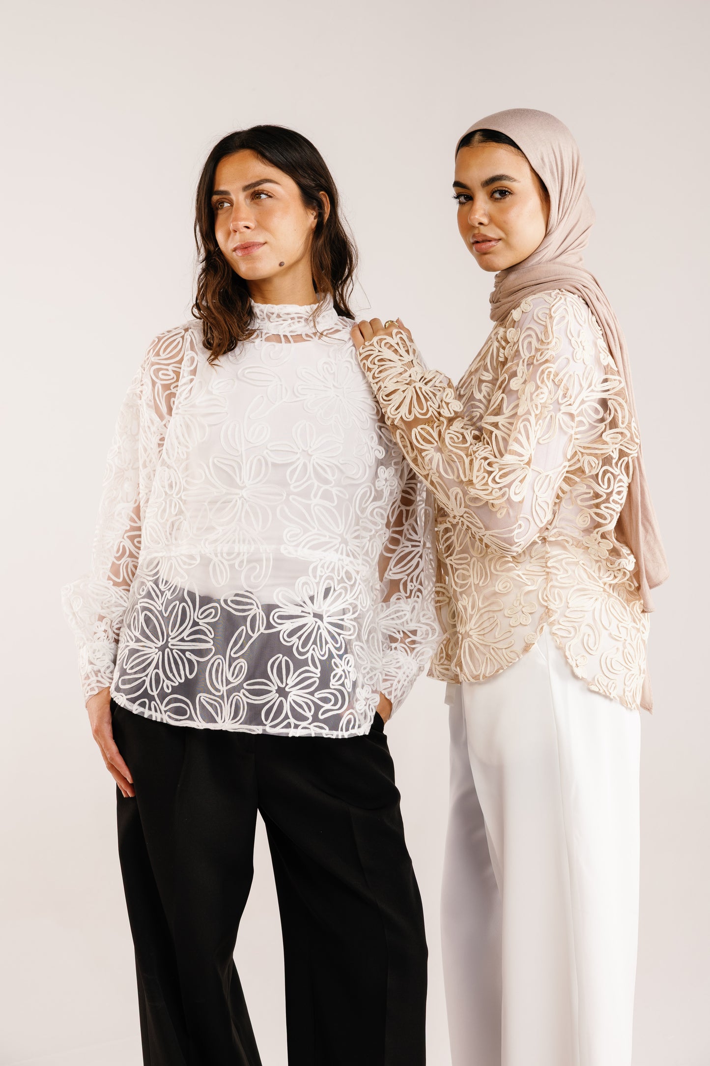 The Bloom Blouse in White