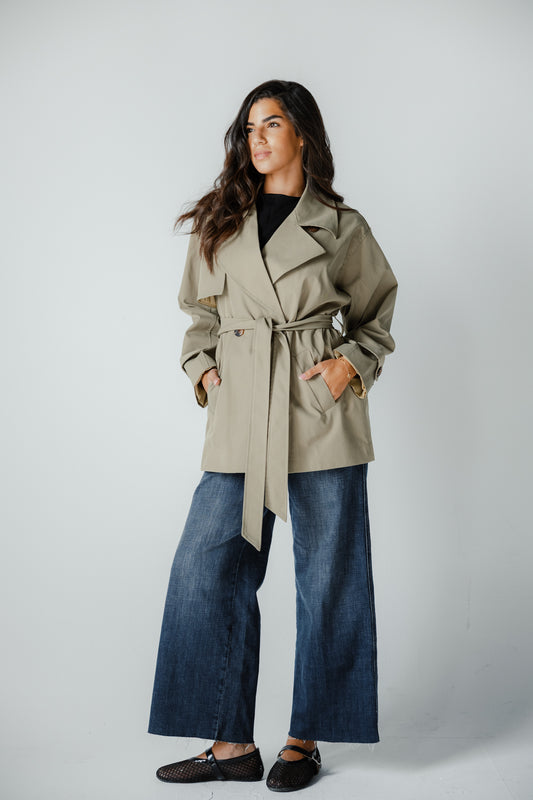 Fall Ritual Trench in Khaki