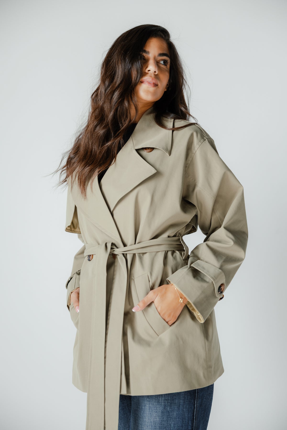 Fall Ritual Trench in Khaki