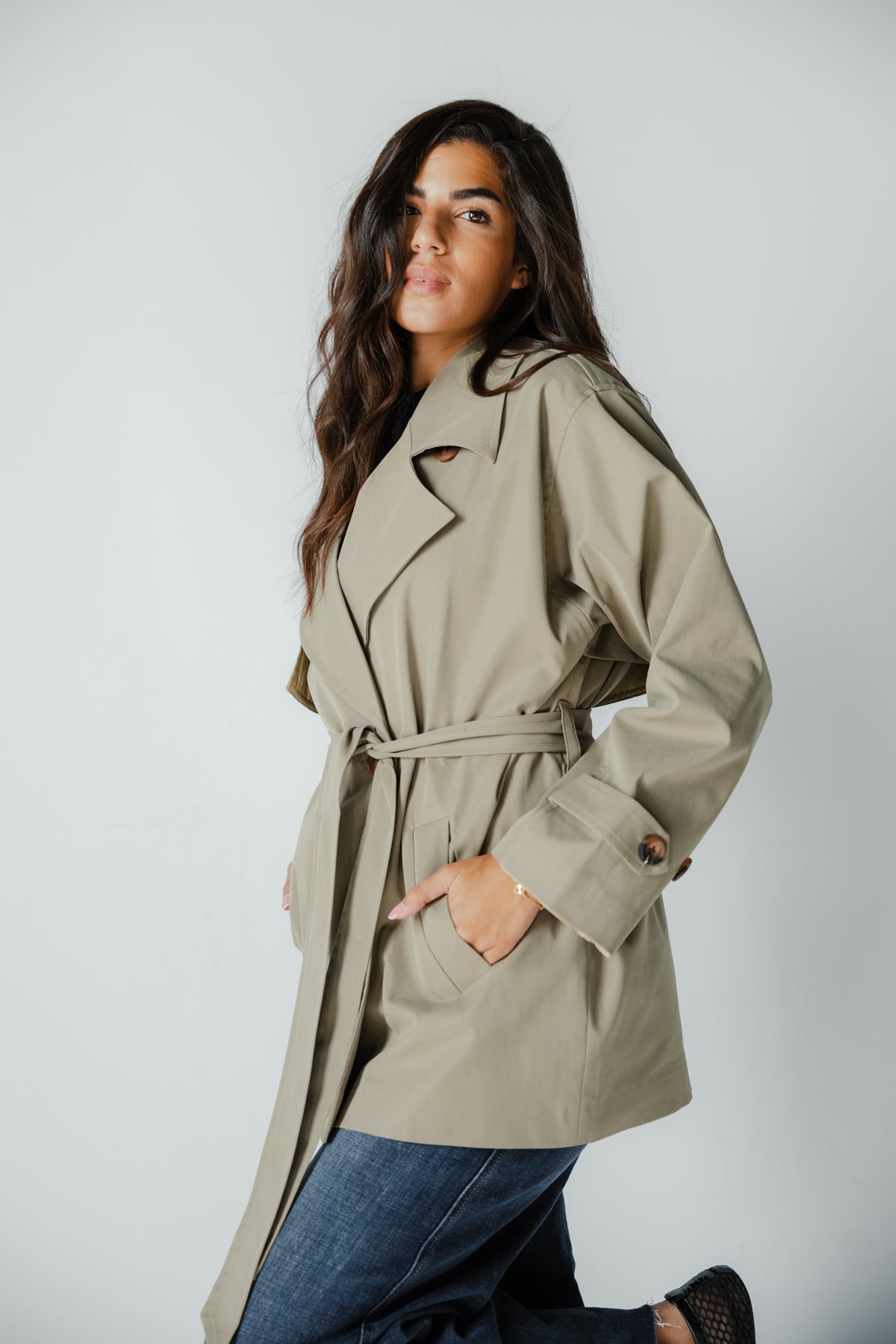 Fall Ritual Trench in Khaki