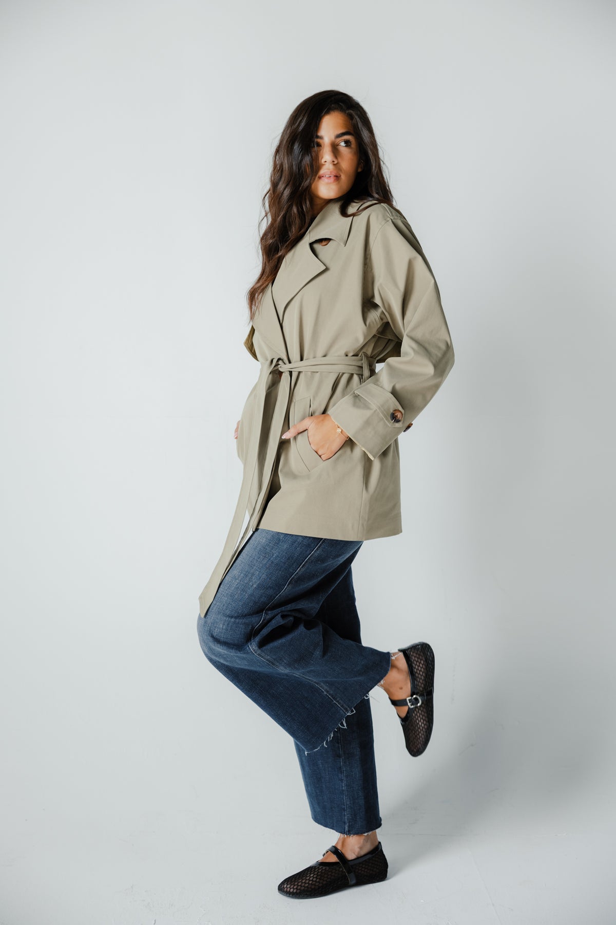 Fall Ritual Trench in Khaki