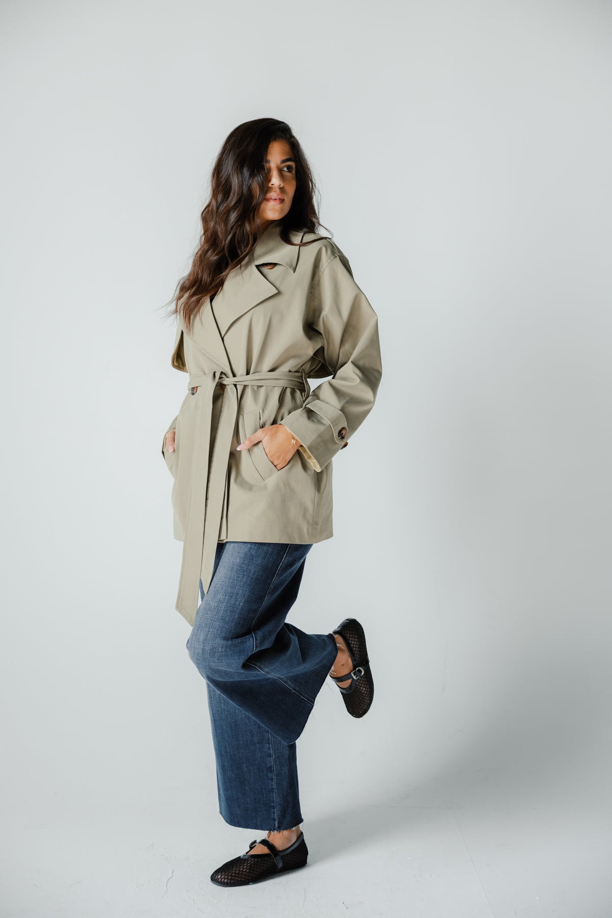 Fall Ritual Trench in Khaki
