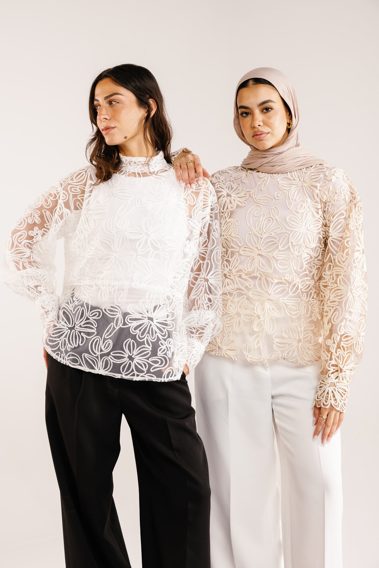 The Bloom Blouse in White