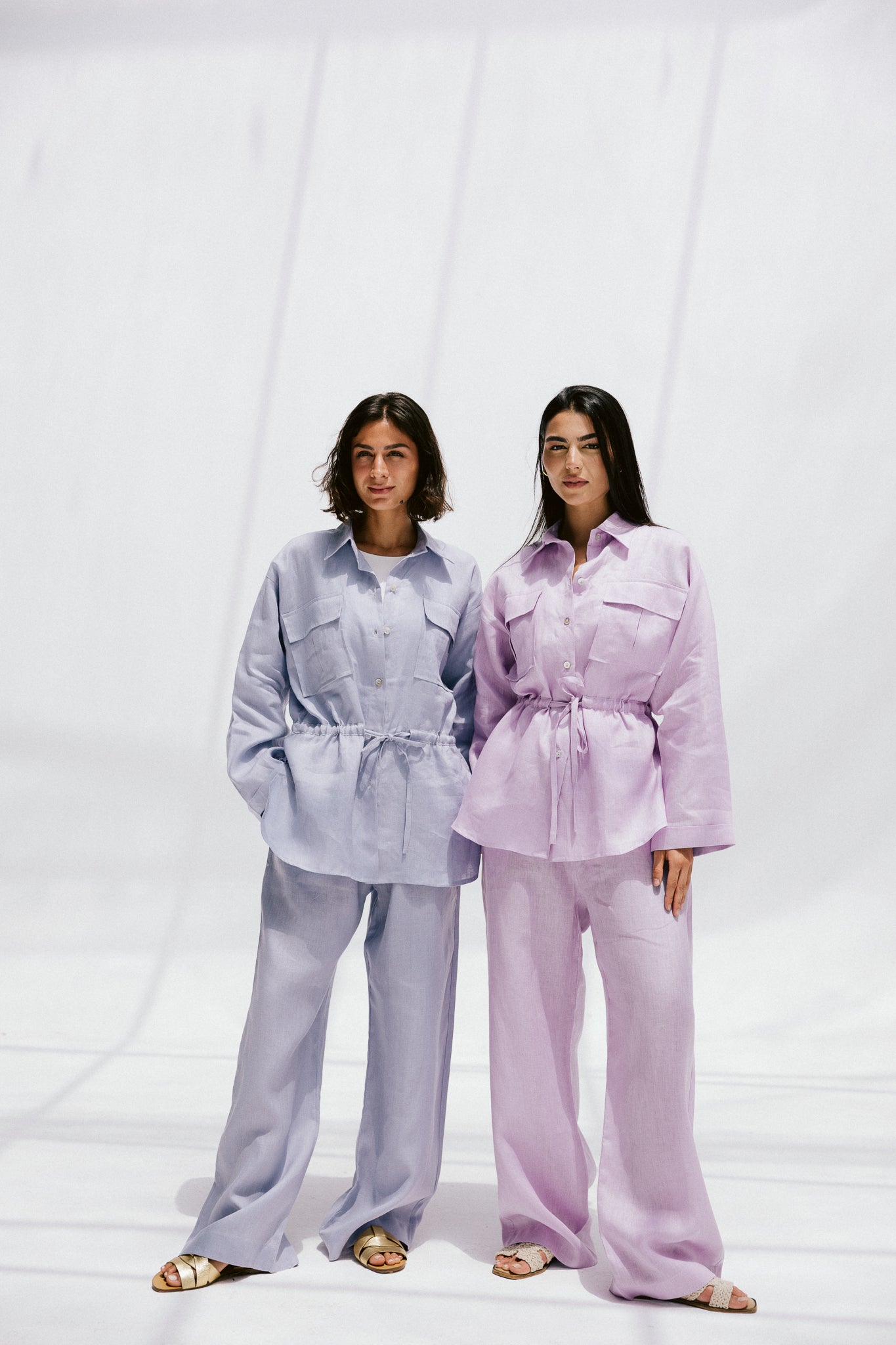 Slow Morning Pants In Lilac