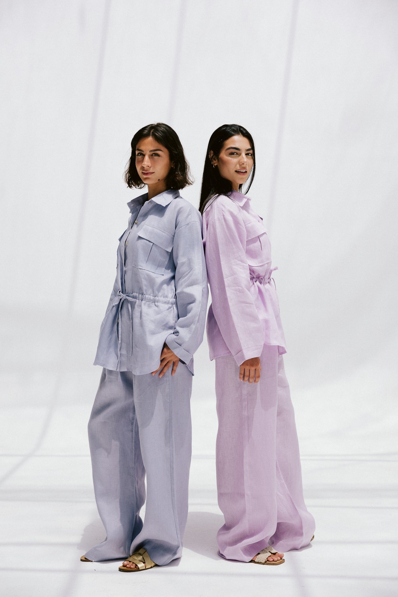 Slow Morning Pants In Lilac