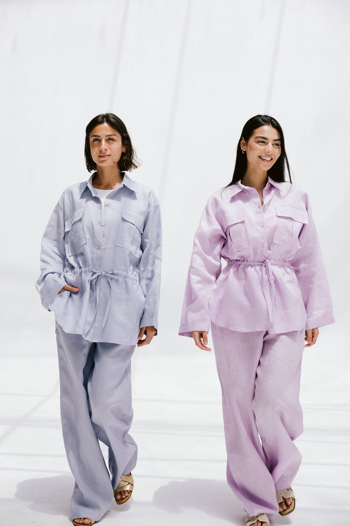 Slow Morning Pants In Lilac