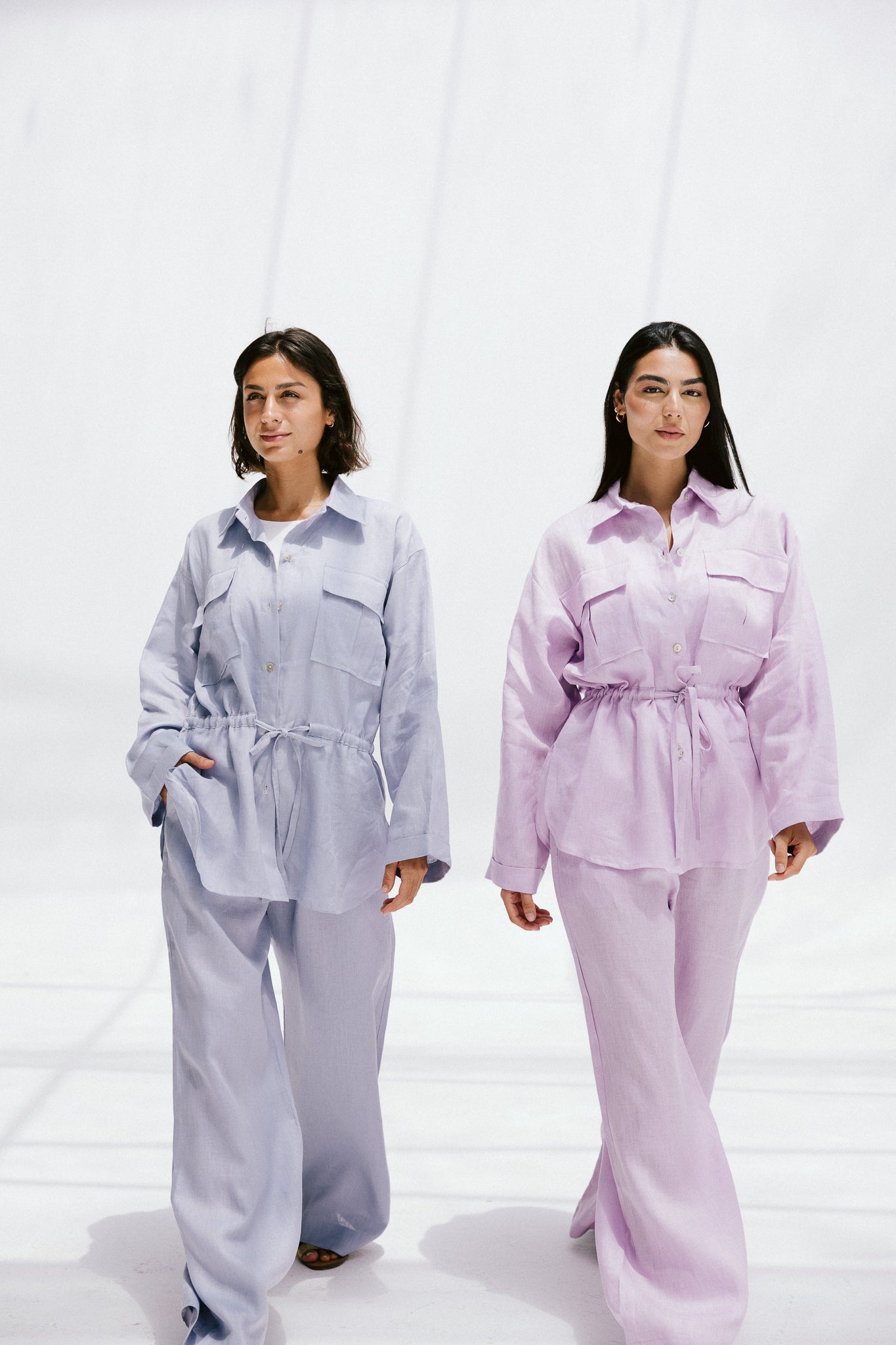 Slow Morning Pants In Lilac