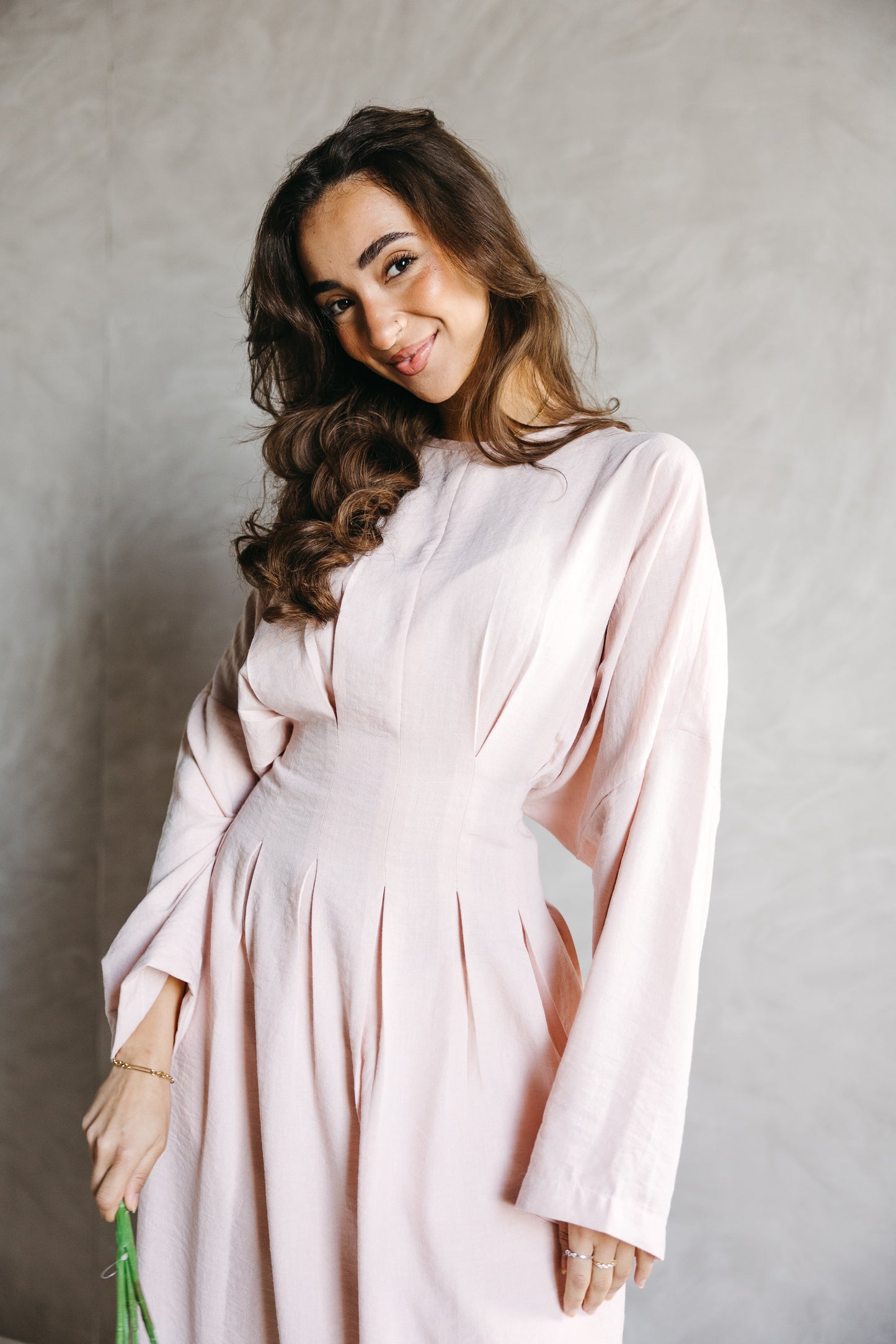 The Blossom Dress in Angel Blush
