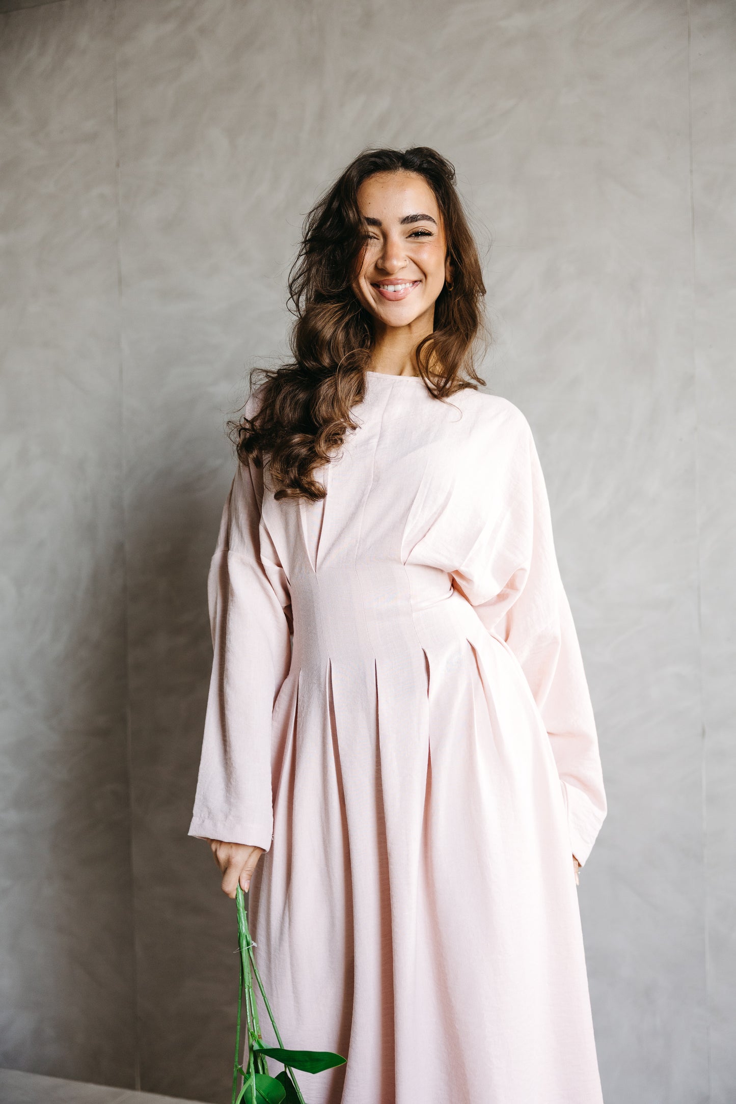 The Blossom Dress in Angel Blush