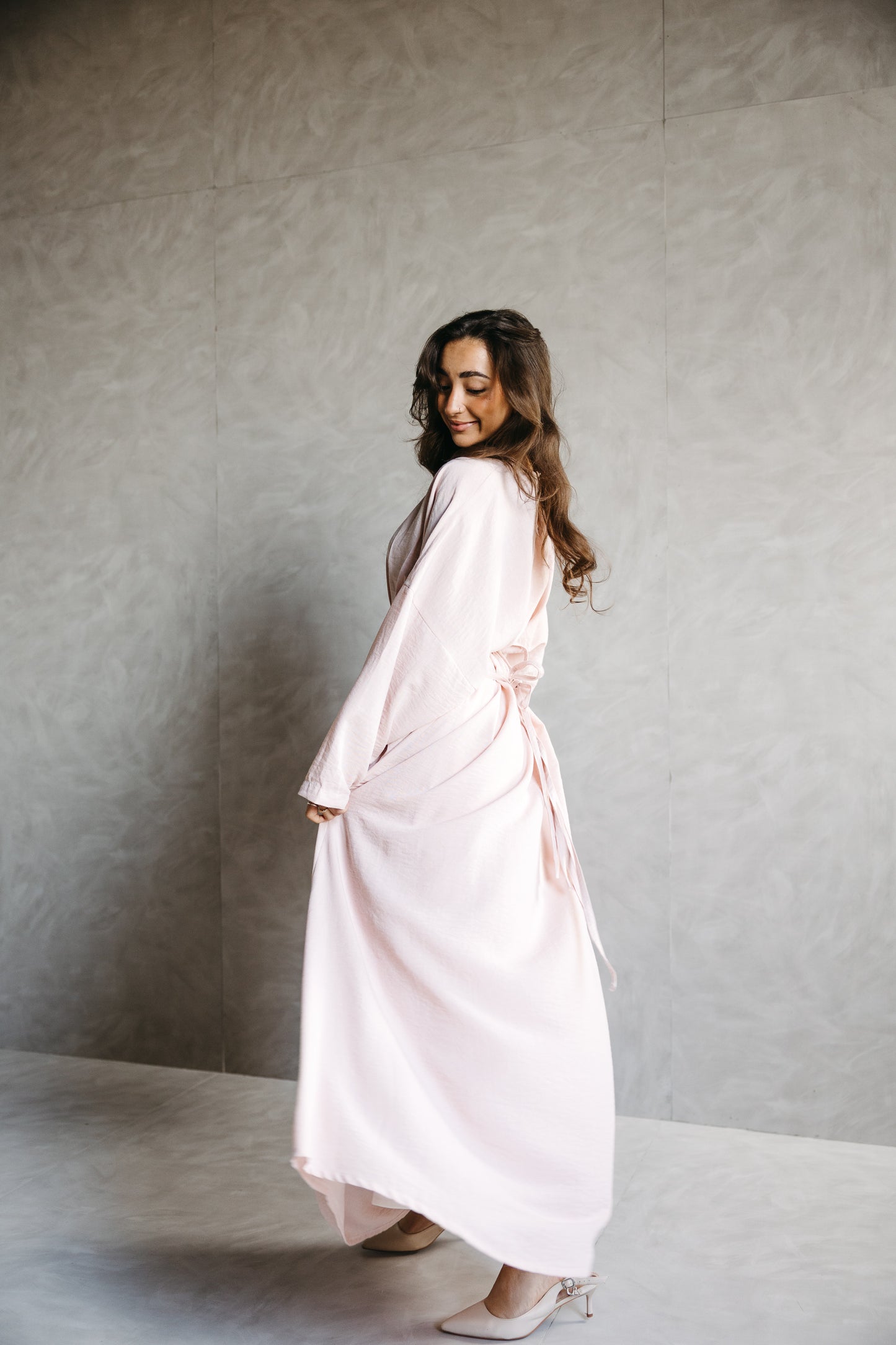 The Blossom Dress in Angel Blush