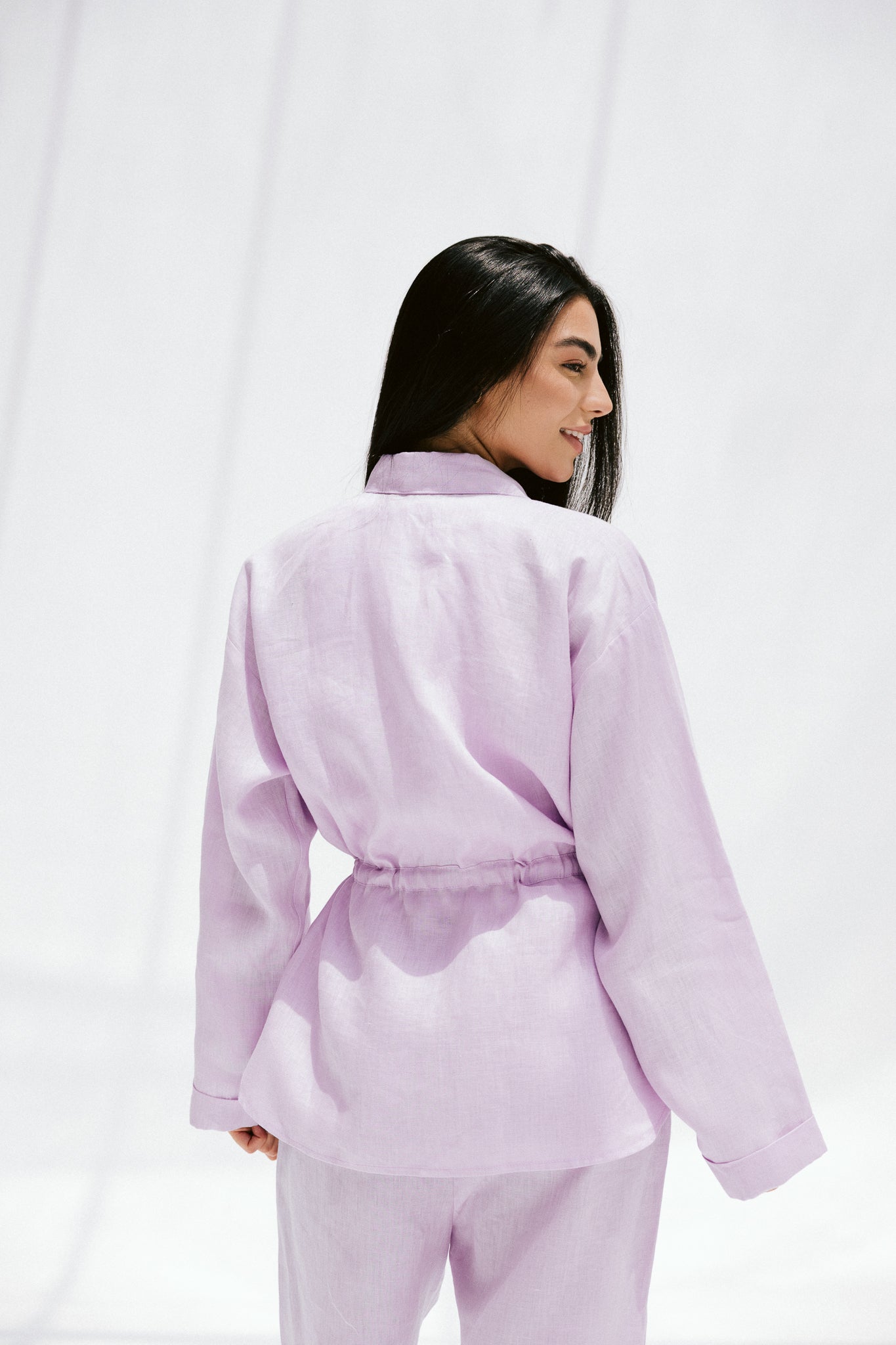 Slow Morning Shirt In Lilac