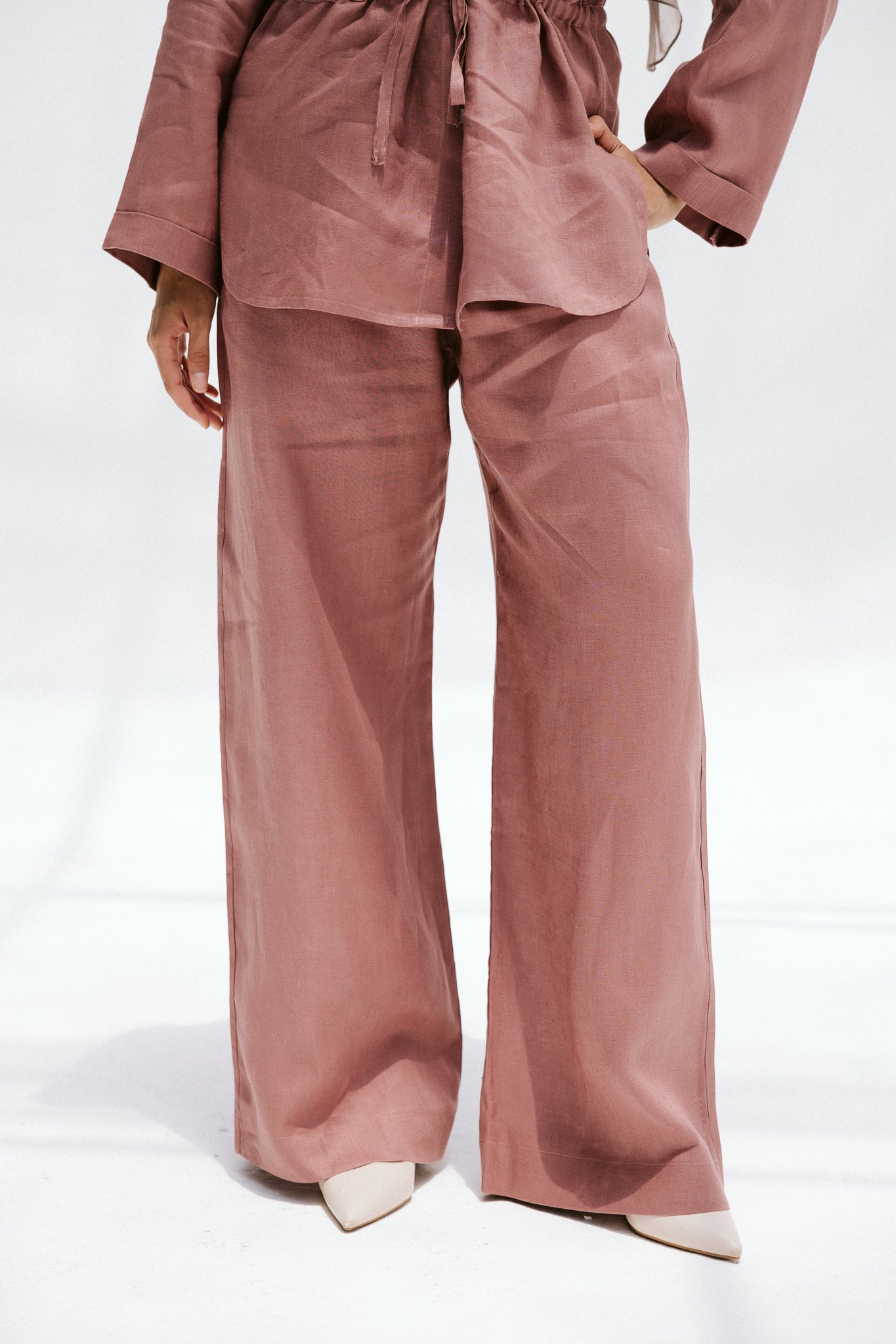 Slow Morning Pants In Cinnamon