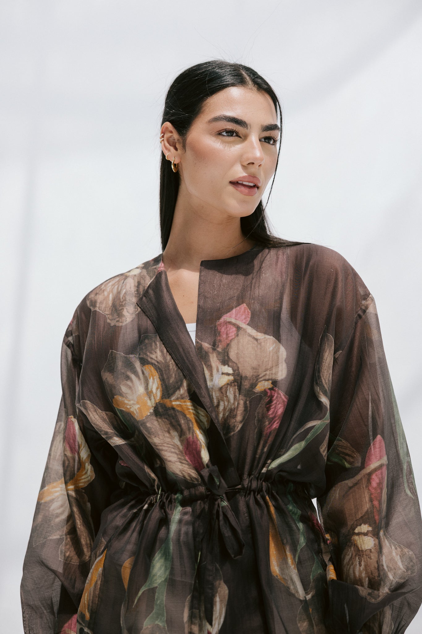 Jardin Blouse in Brunette
