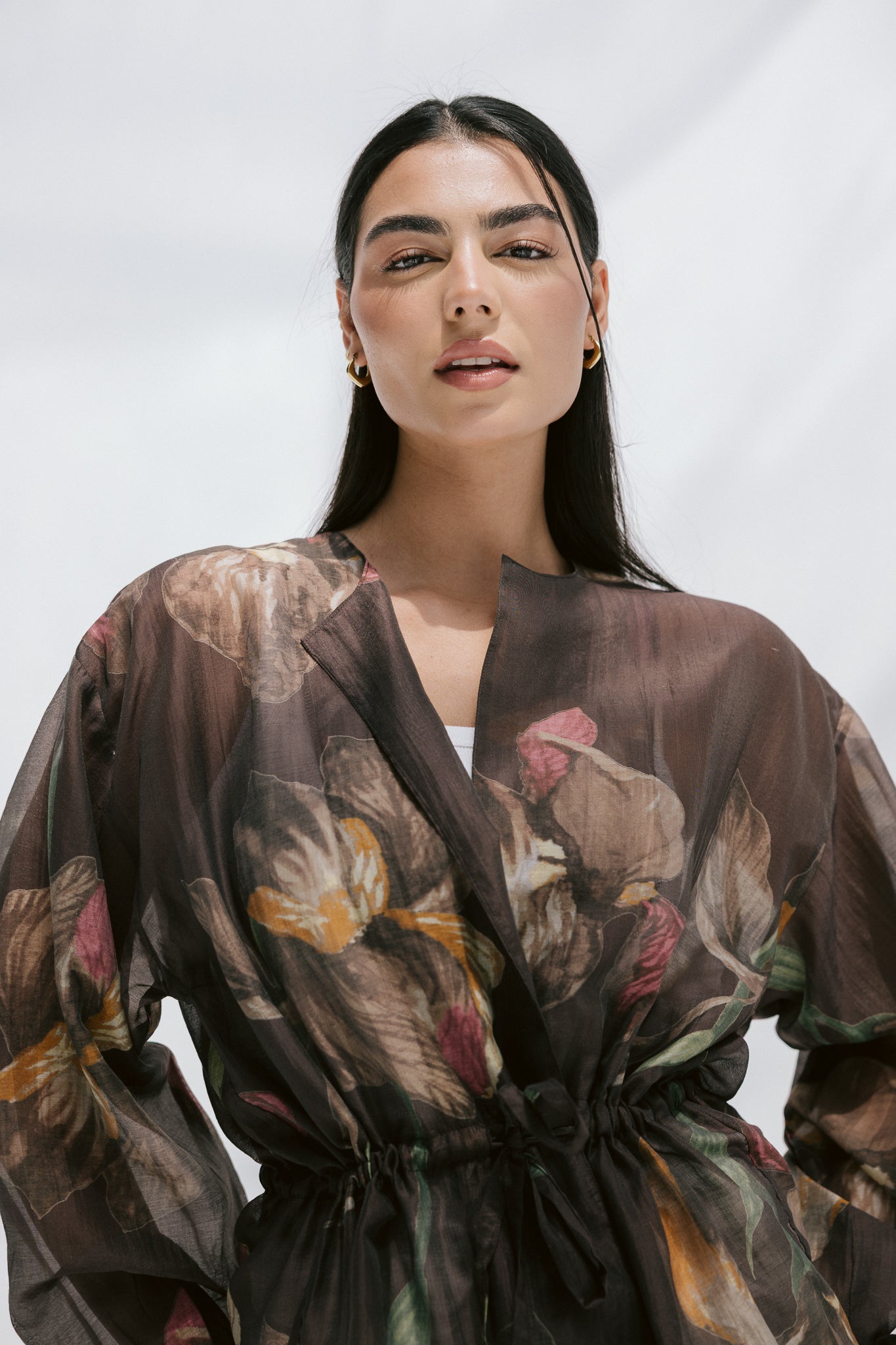 Jardin Blouse in Brunette