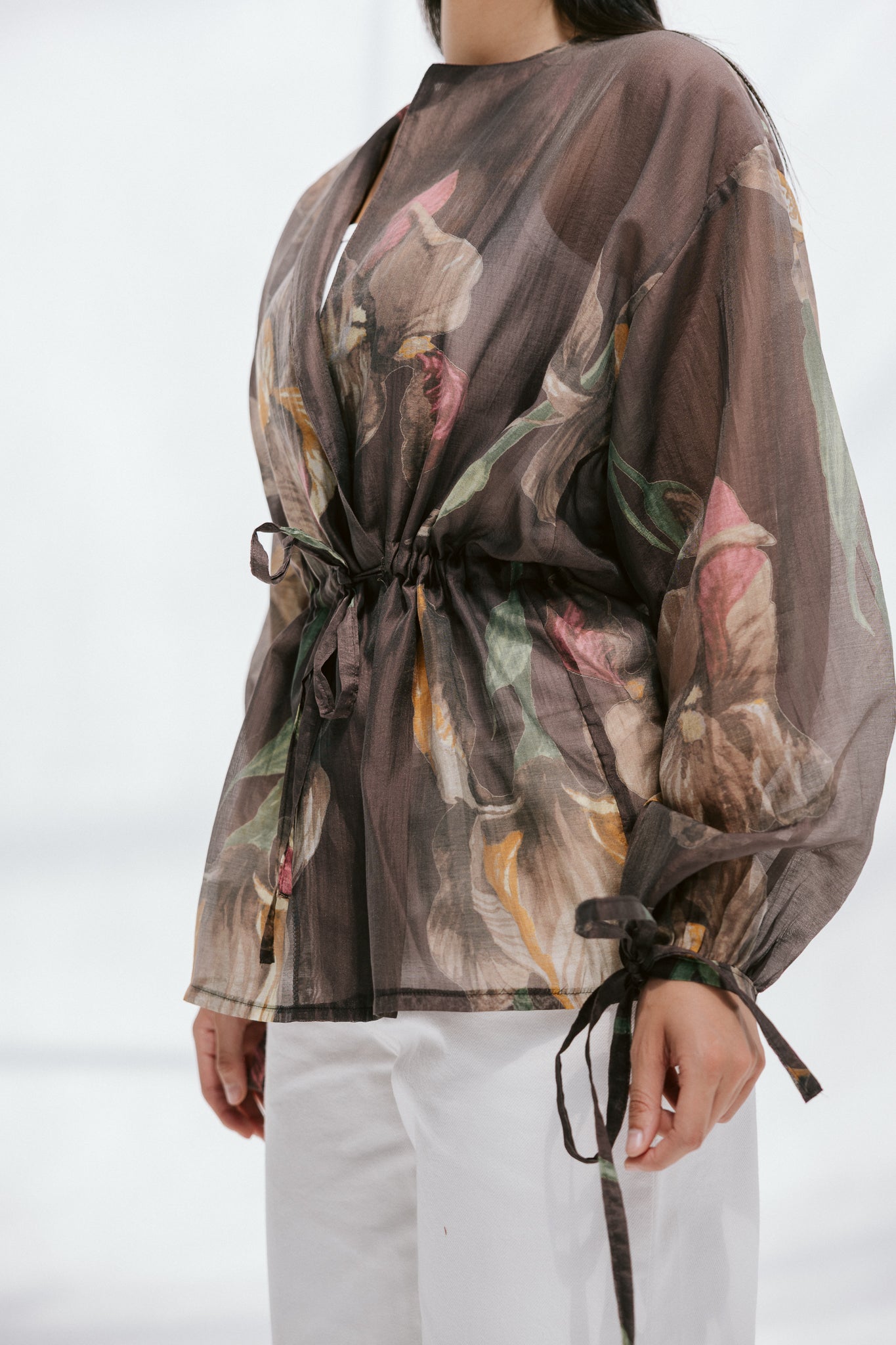 Jardin Blouse in Brunette