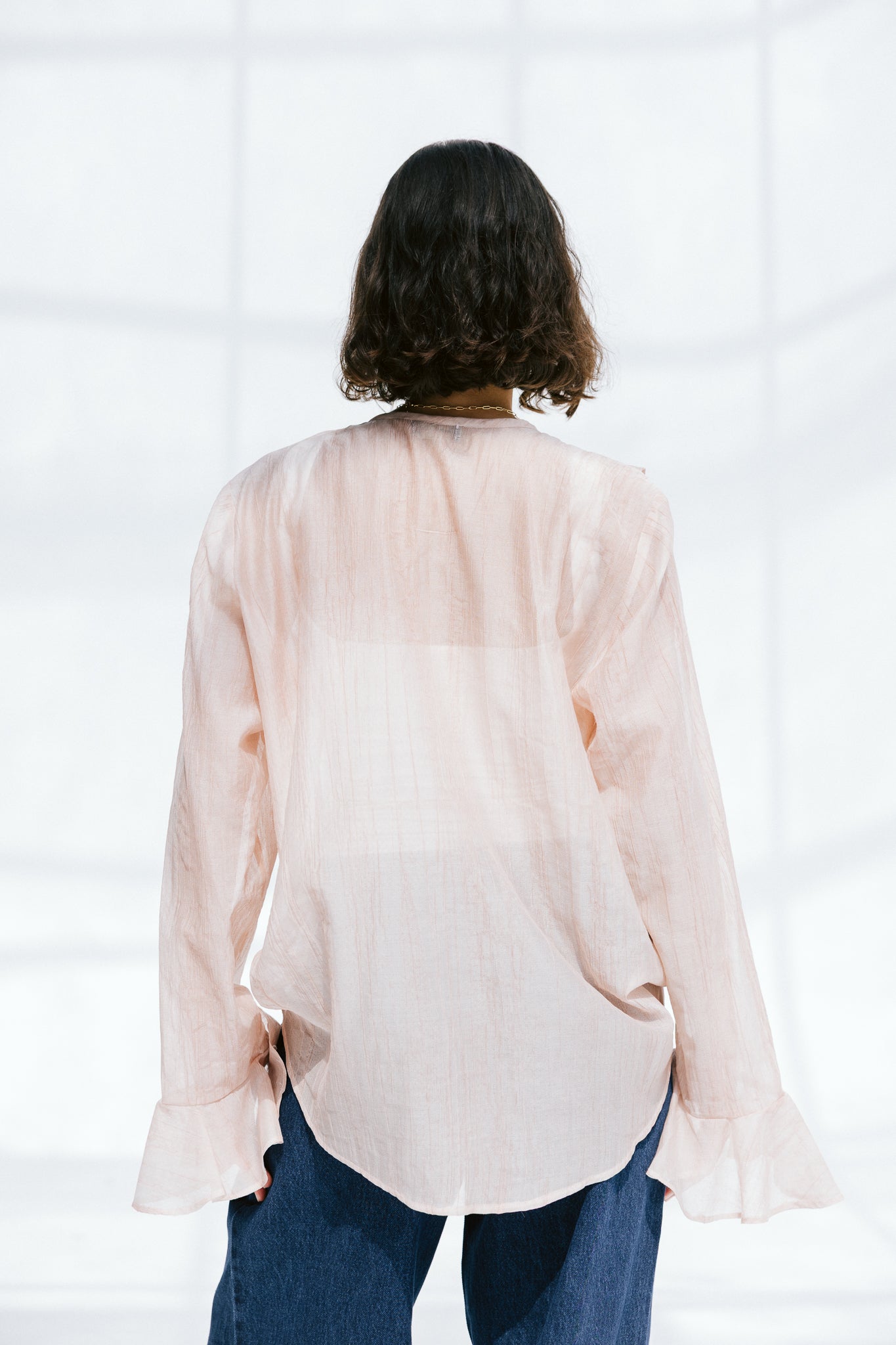 Soft Escape Blouse In Petal