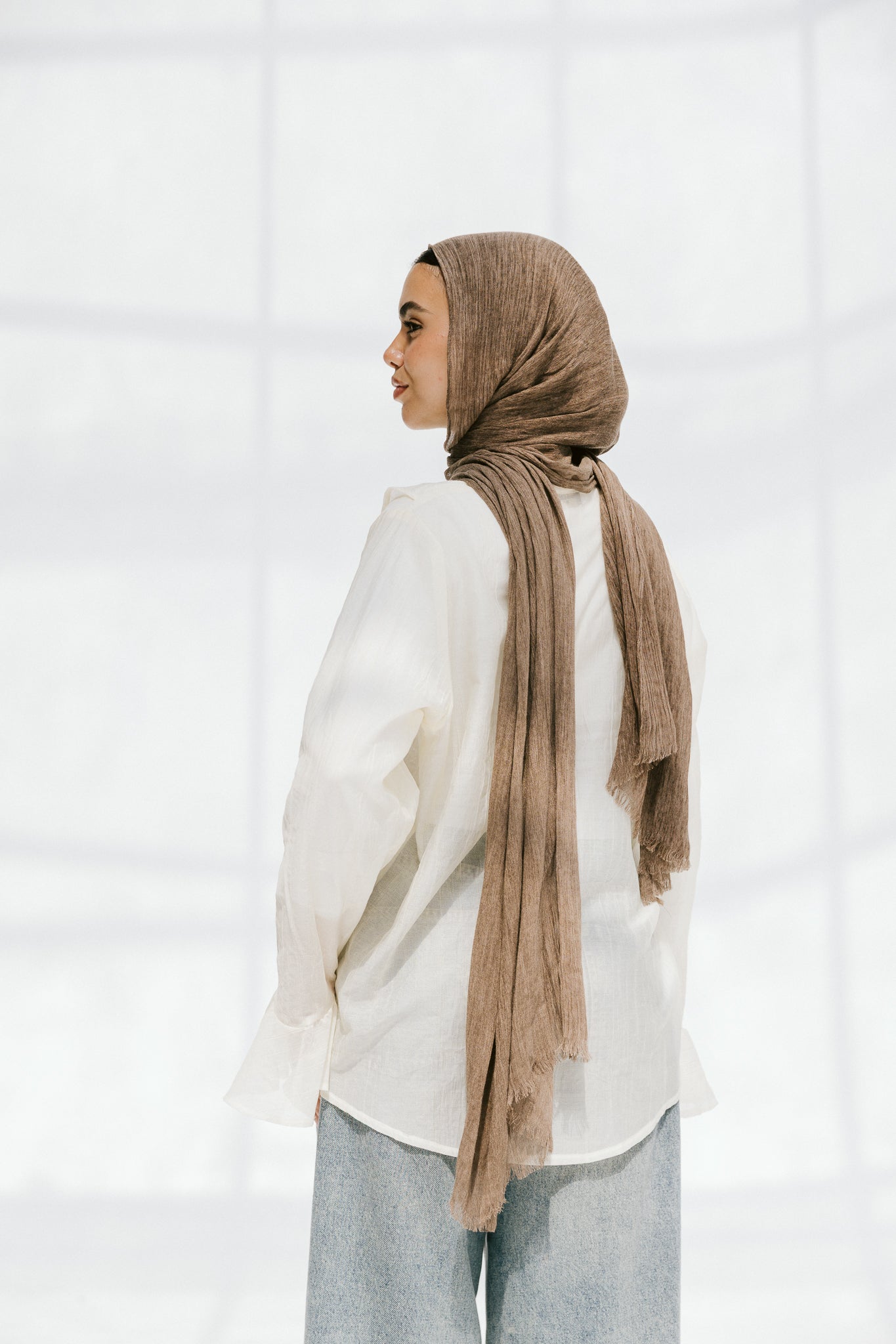 Soft Escape Blouse In Cloud
