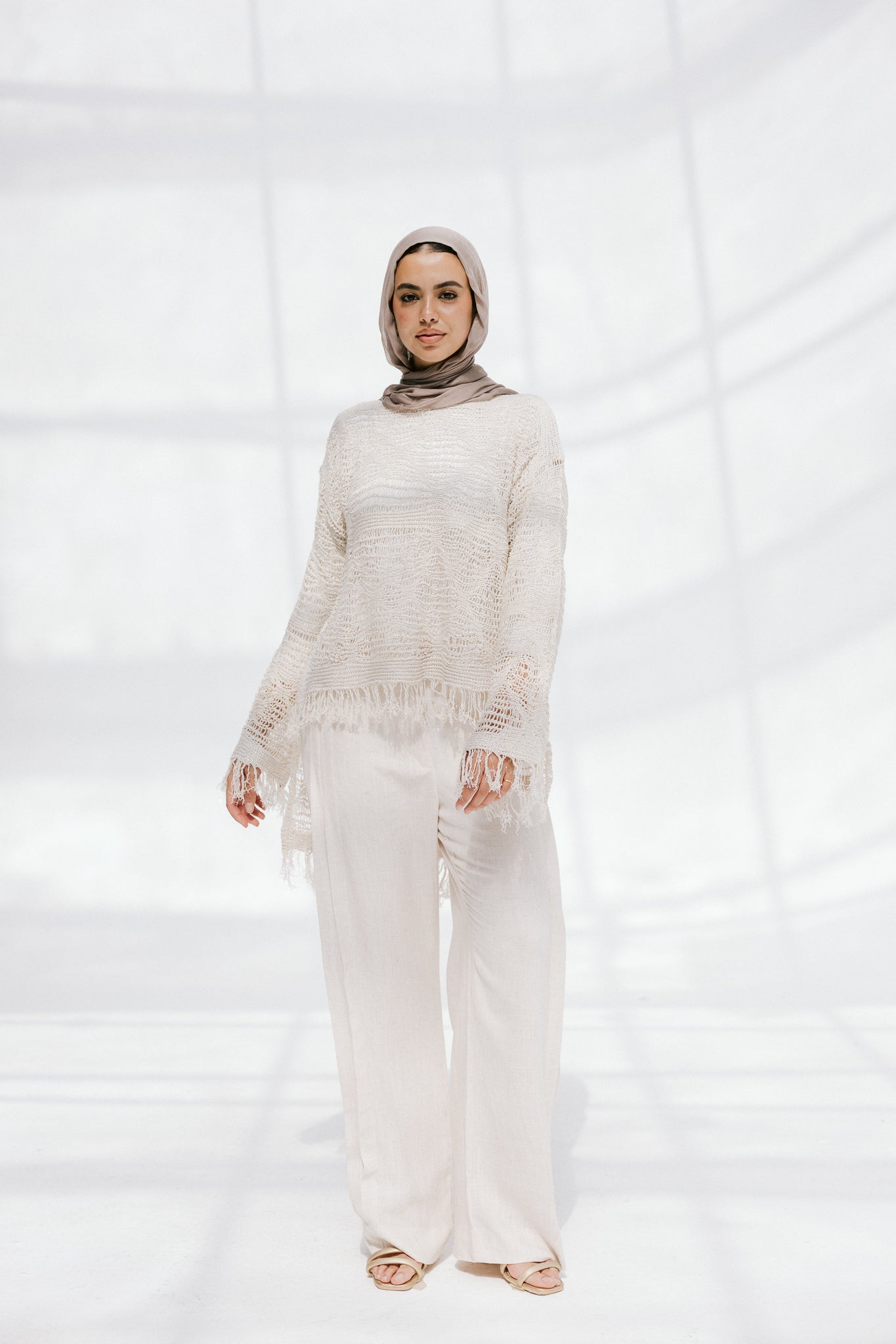 Whisper Knit in Oat