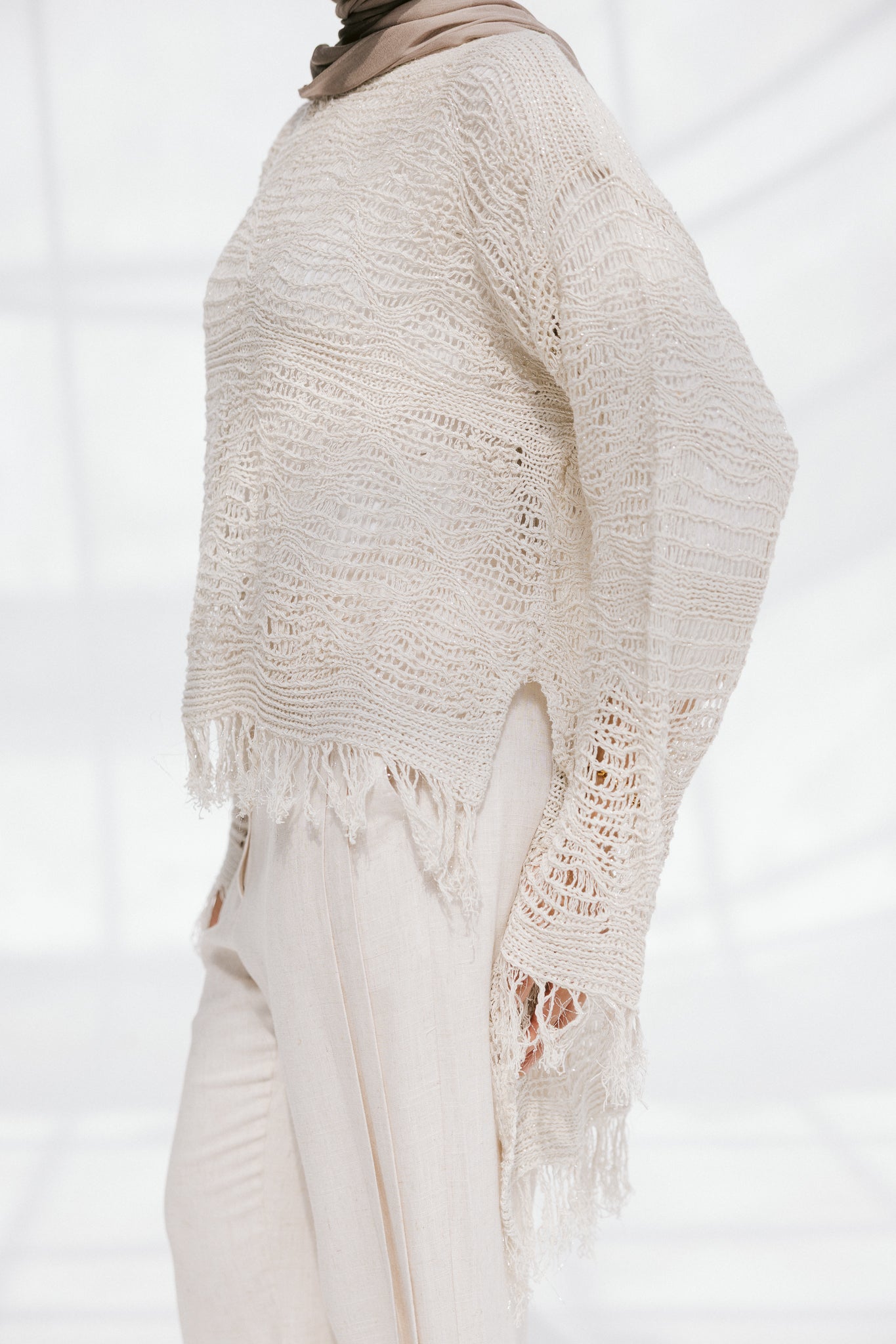 Whisper Knit in Oat