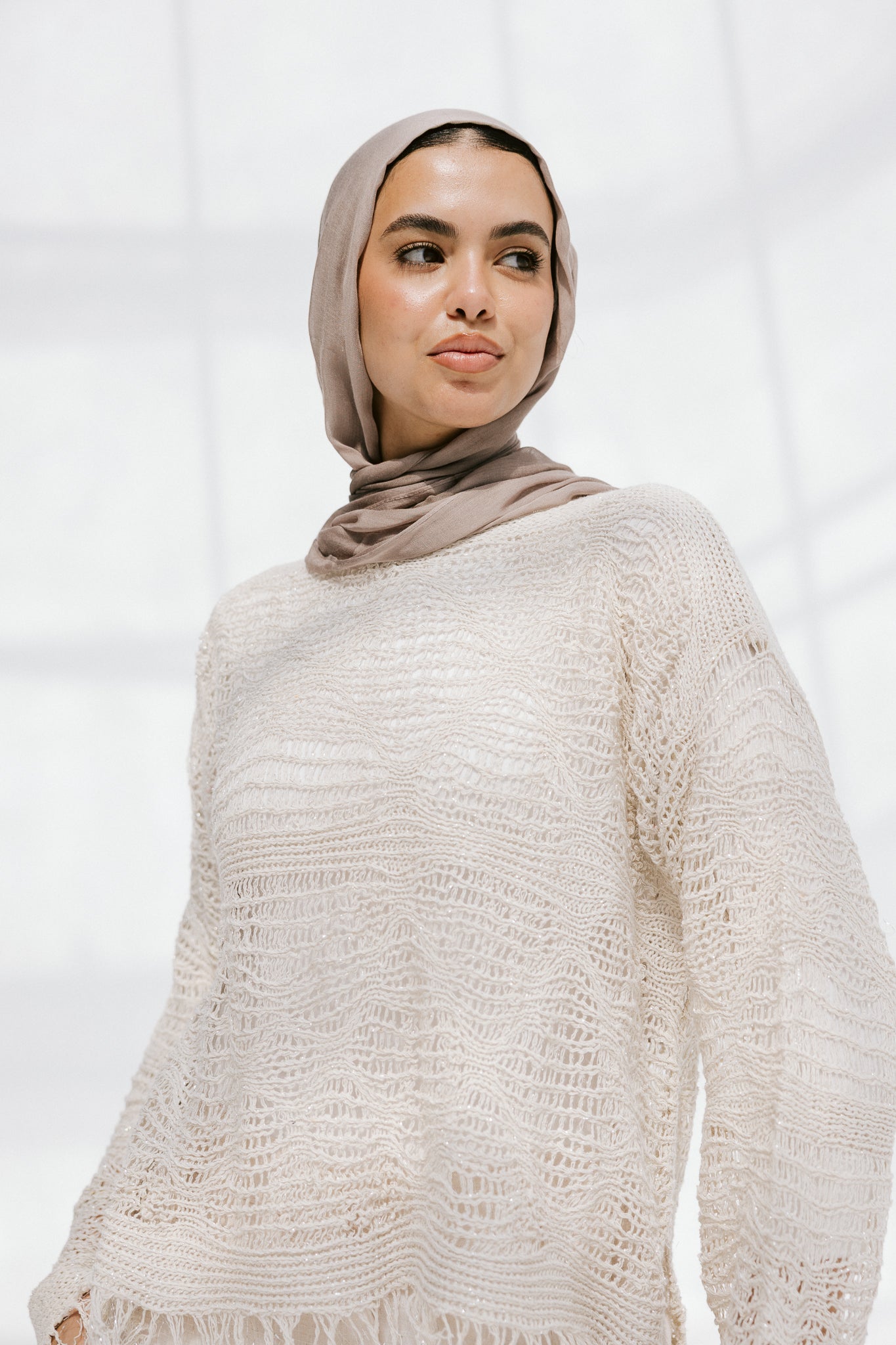 Whisper Knit in Oat