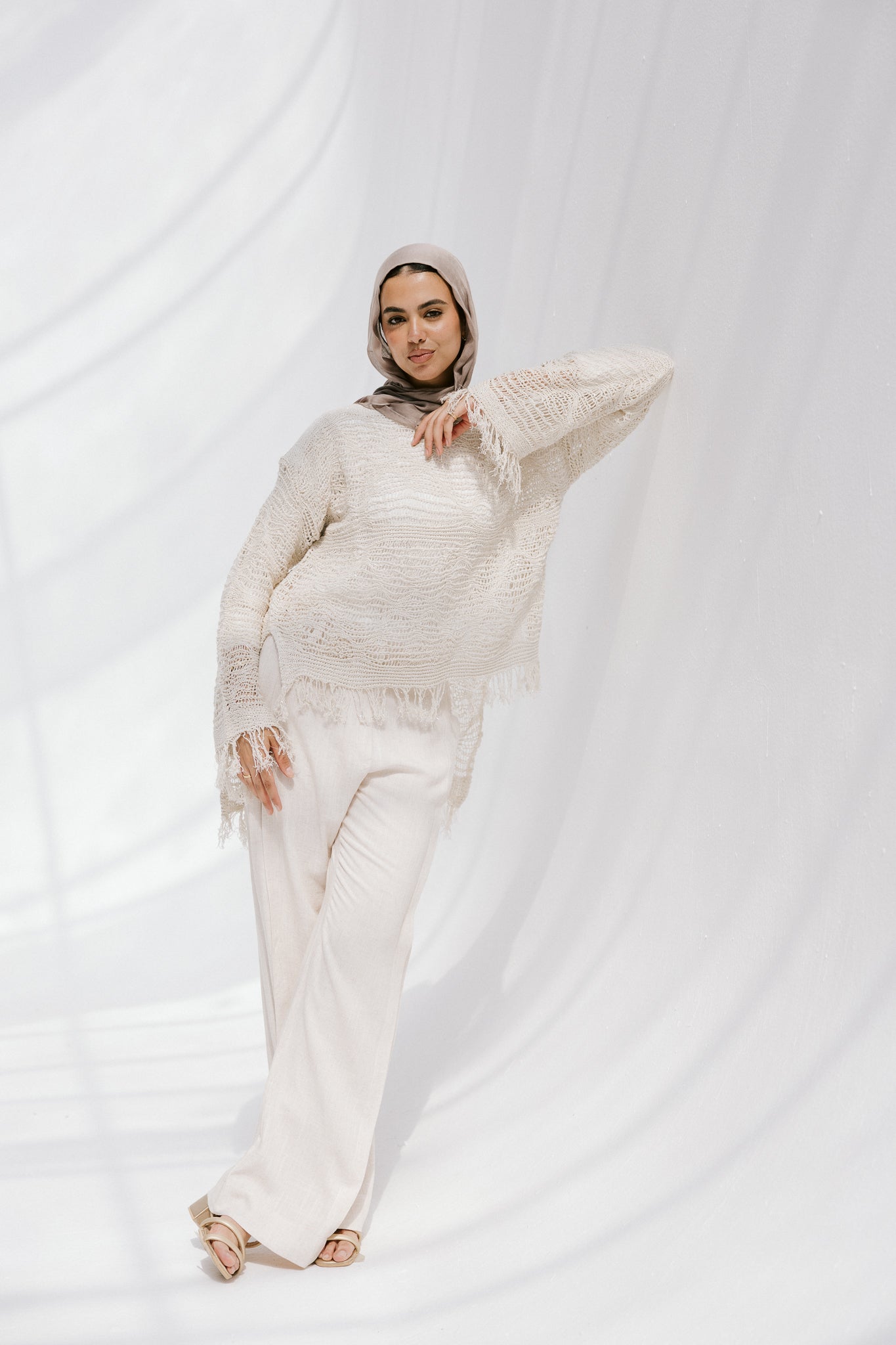 Whisper Knit in Oat