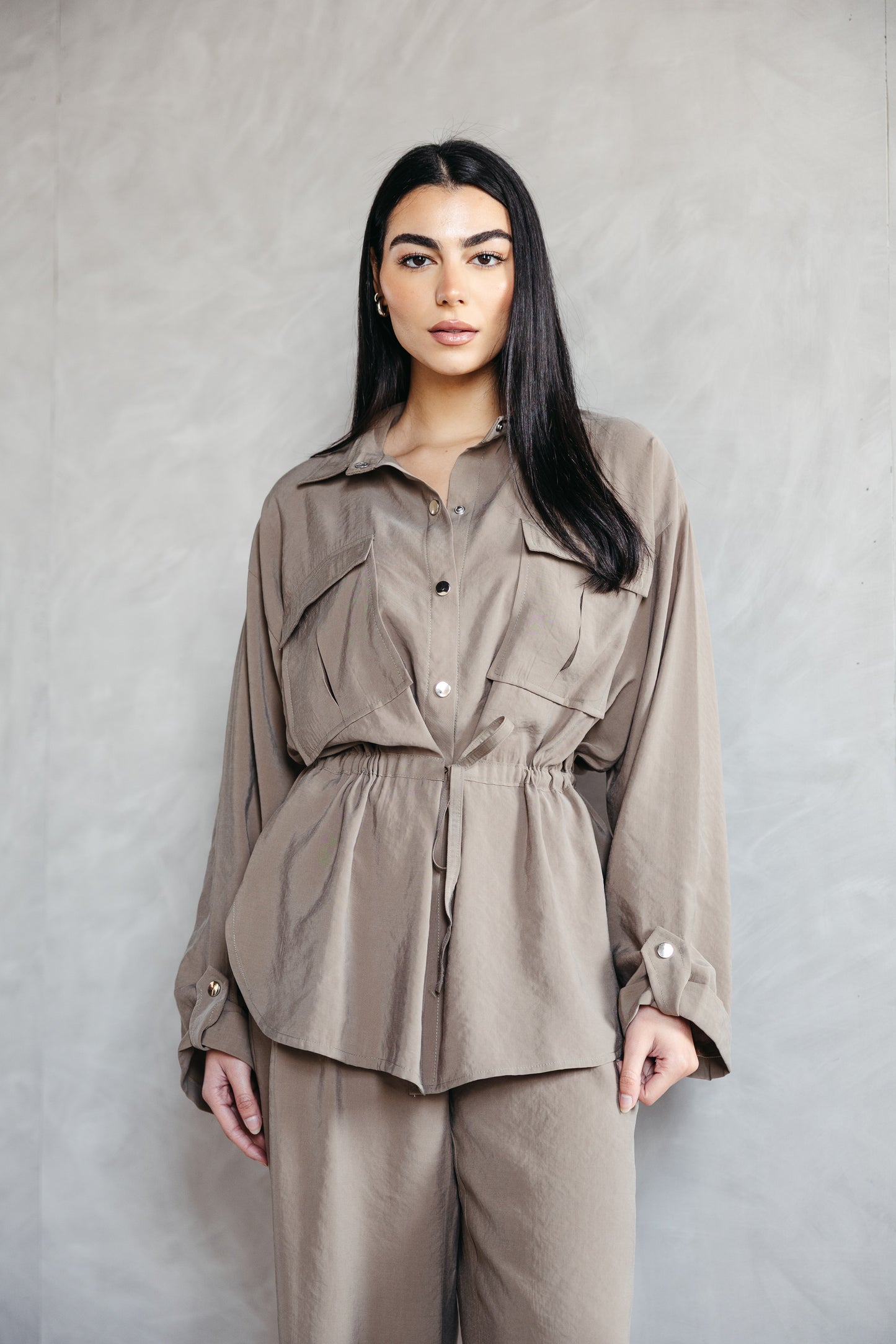 The Signature set in Olive Beige