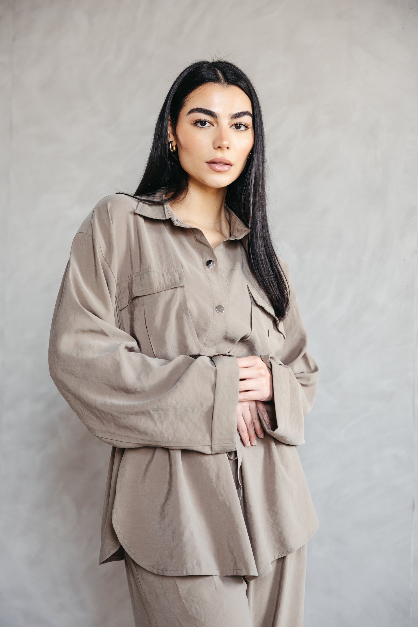 The Signature set in Olive Beige
