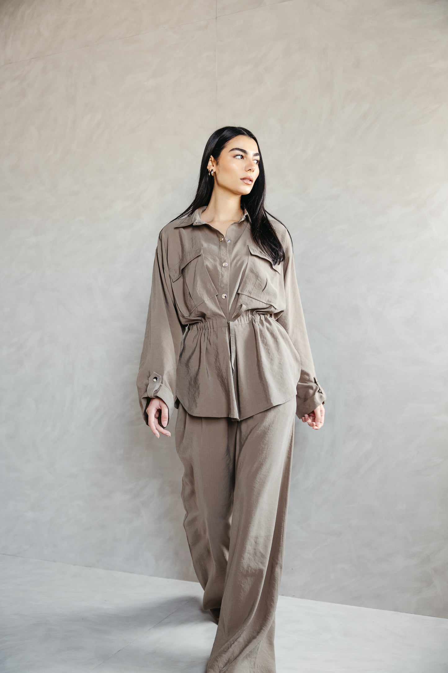 The Signature set in Olive Beige