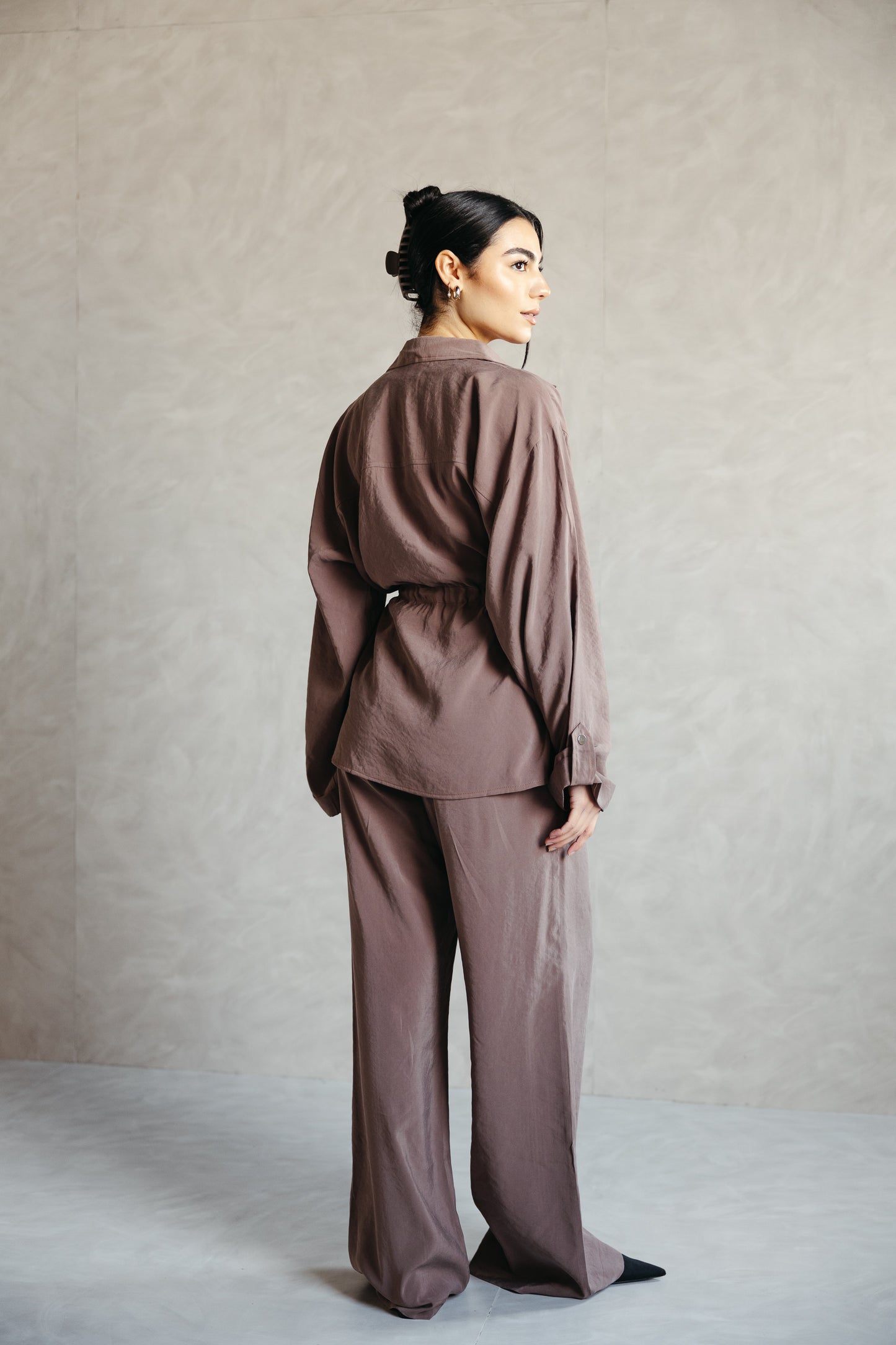 The Signature set in Mocha Taupe