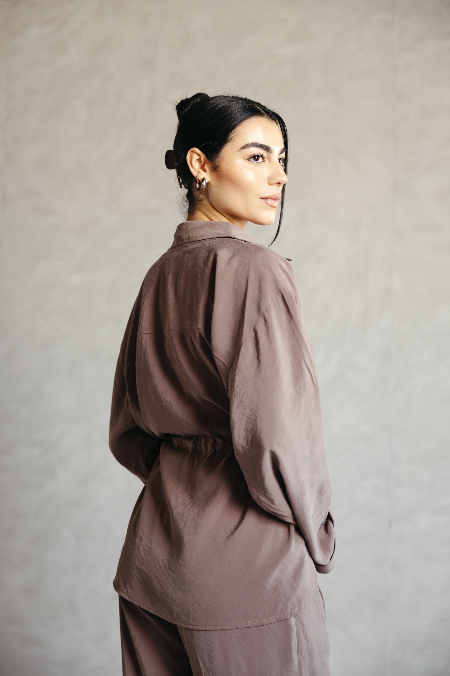 The Signature set in Mocha Taupe