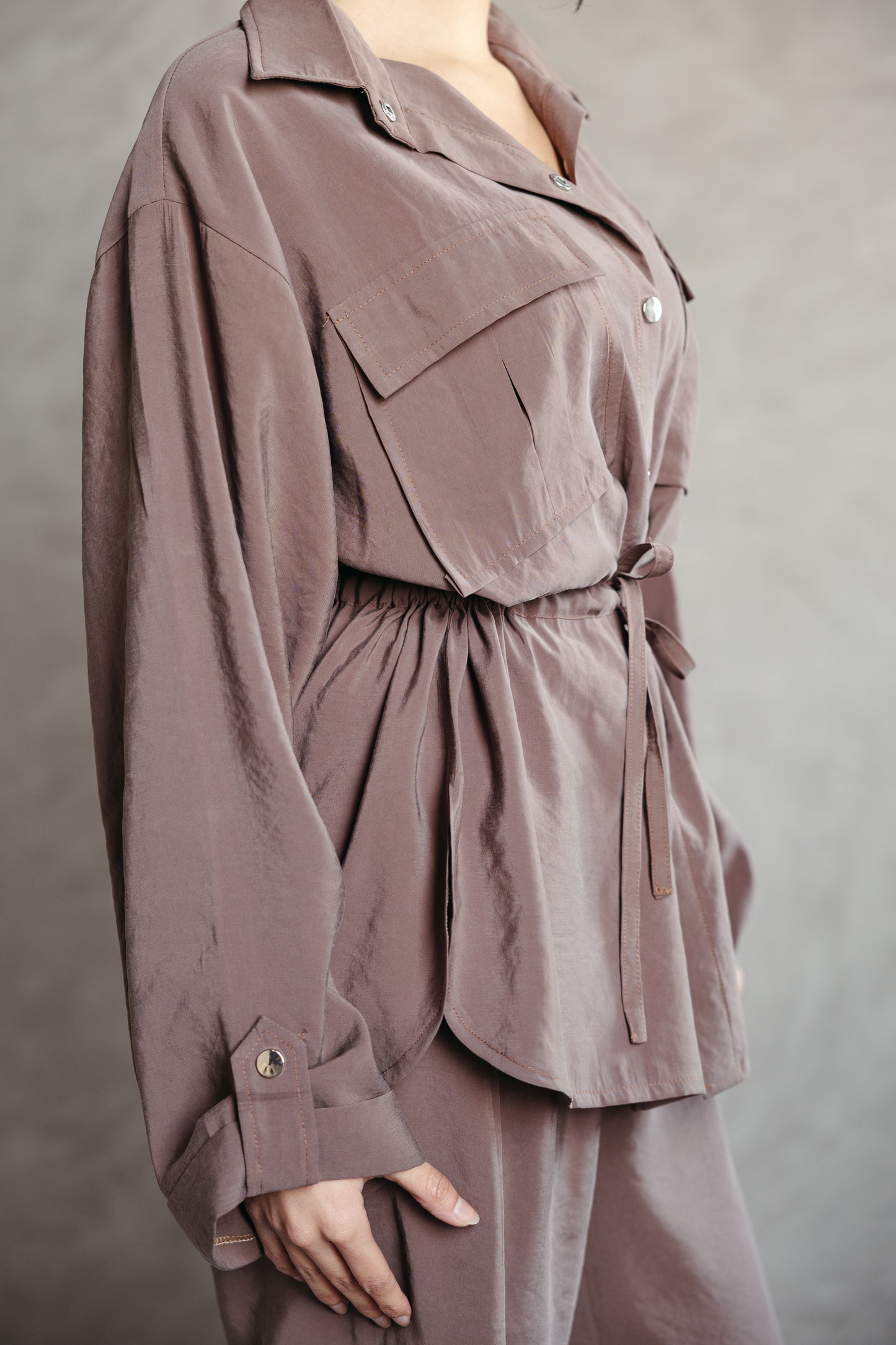The Signature set in Mocha Taupe