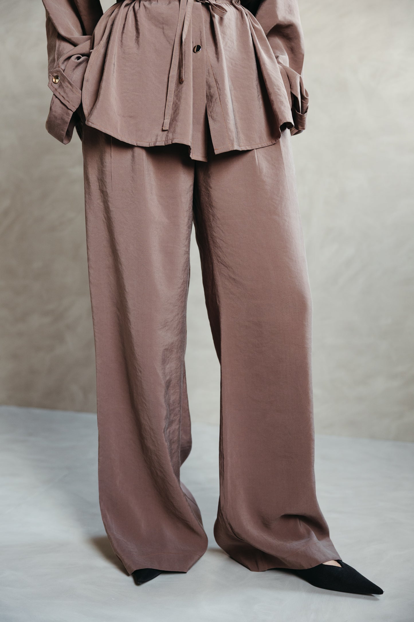 The Signature set in Mocha Taupe
