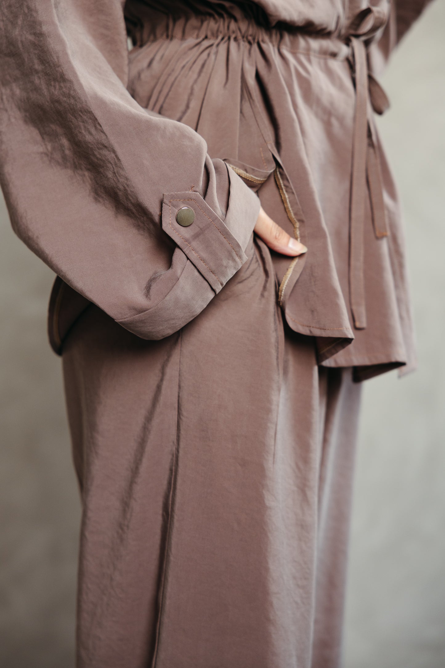 The Signature set in Mocha Taupe