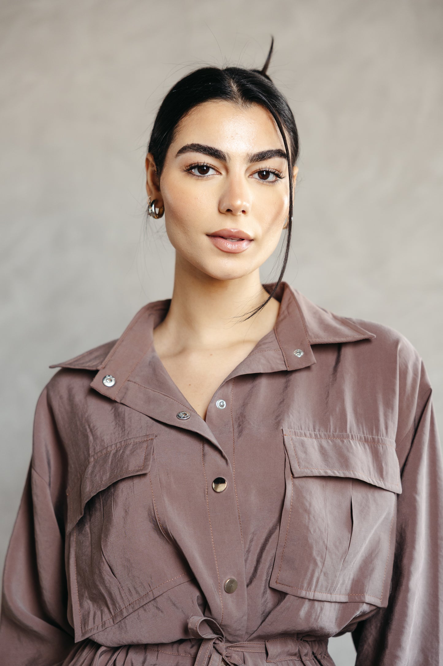 The Signature set in Mocha Taupe