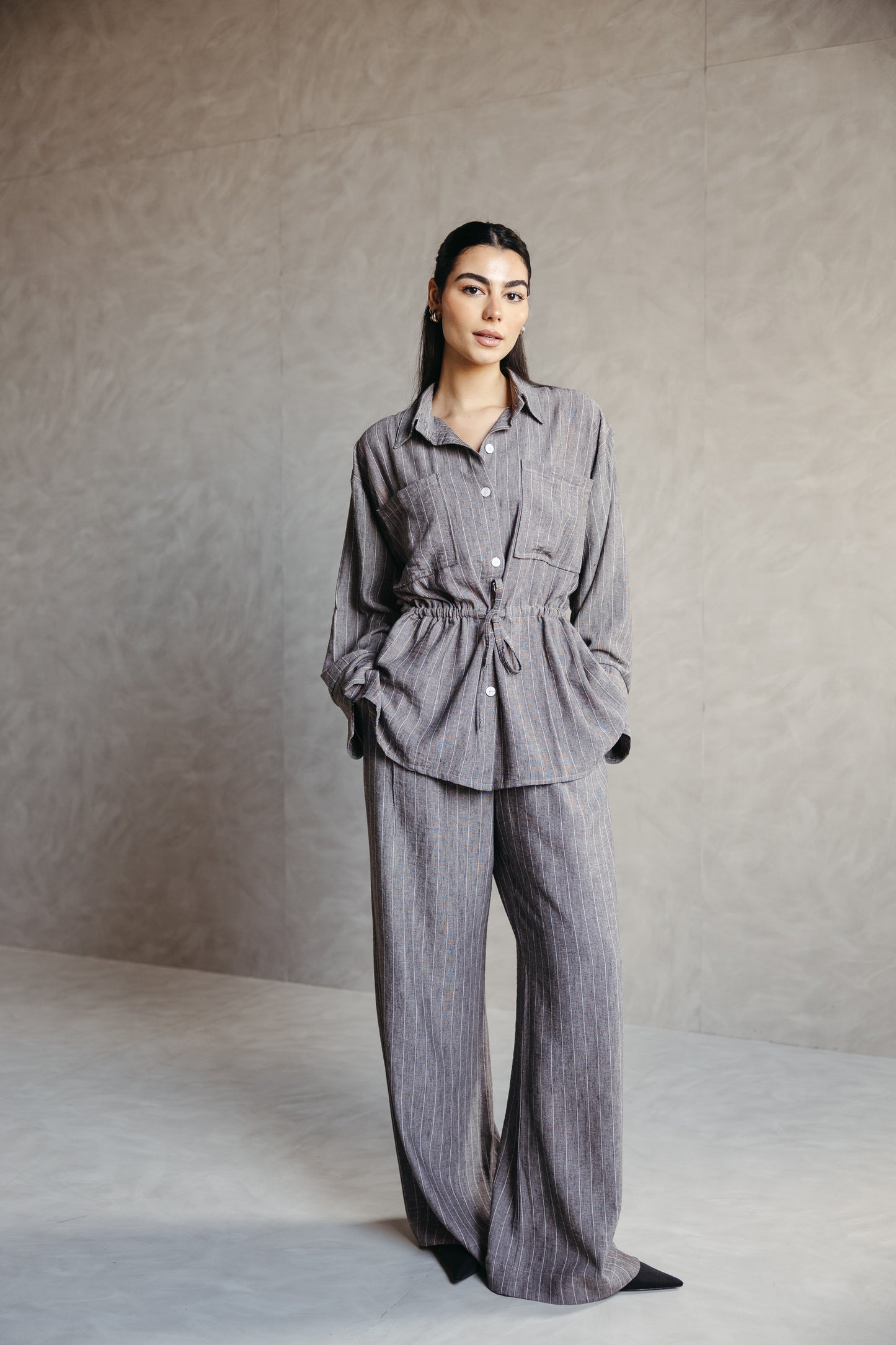 The Rayé Set Mink Grey