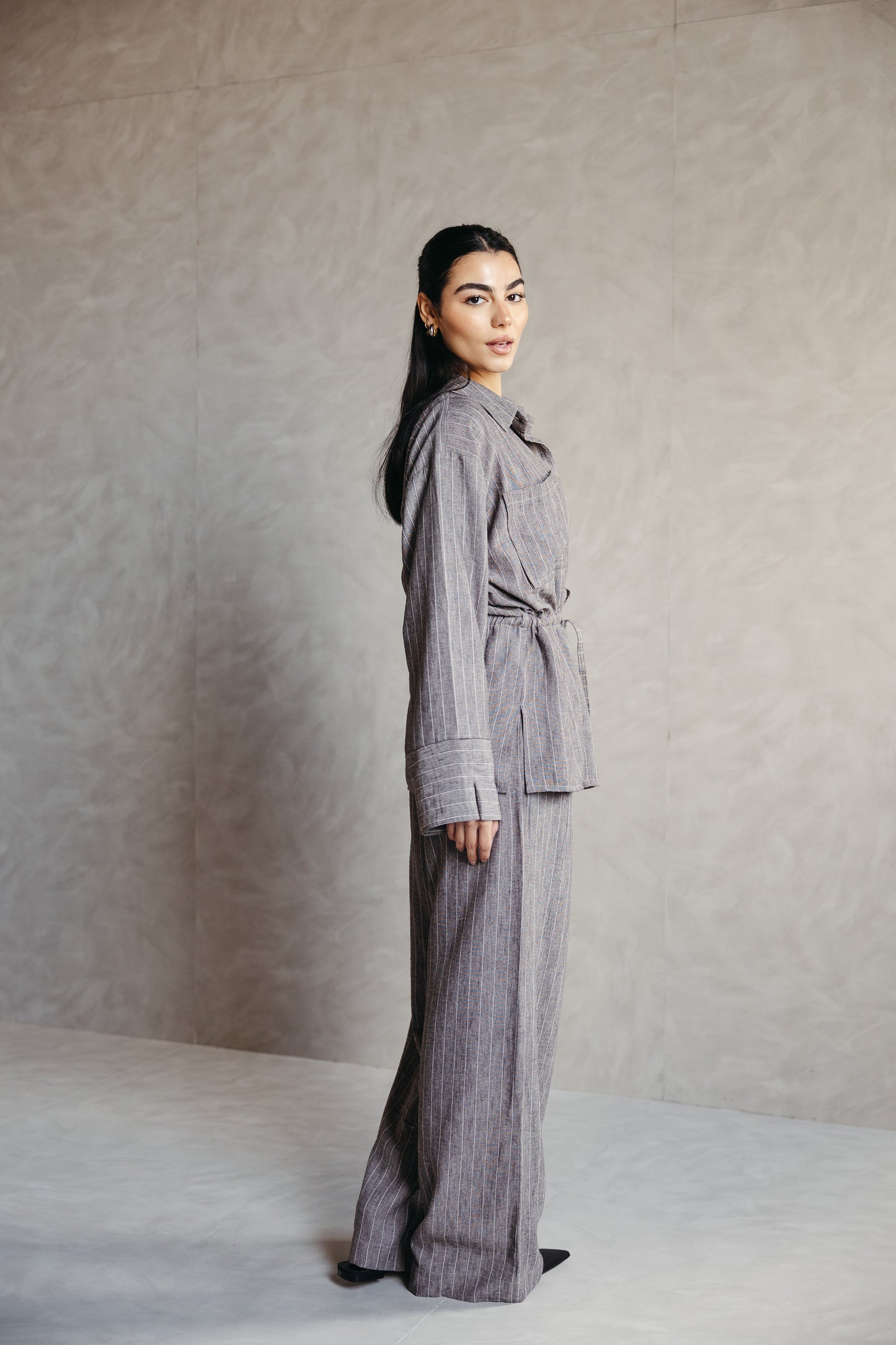 The Rayé Set Mink Grey