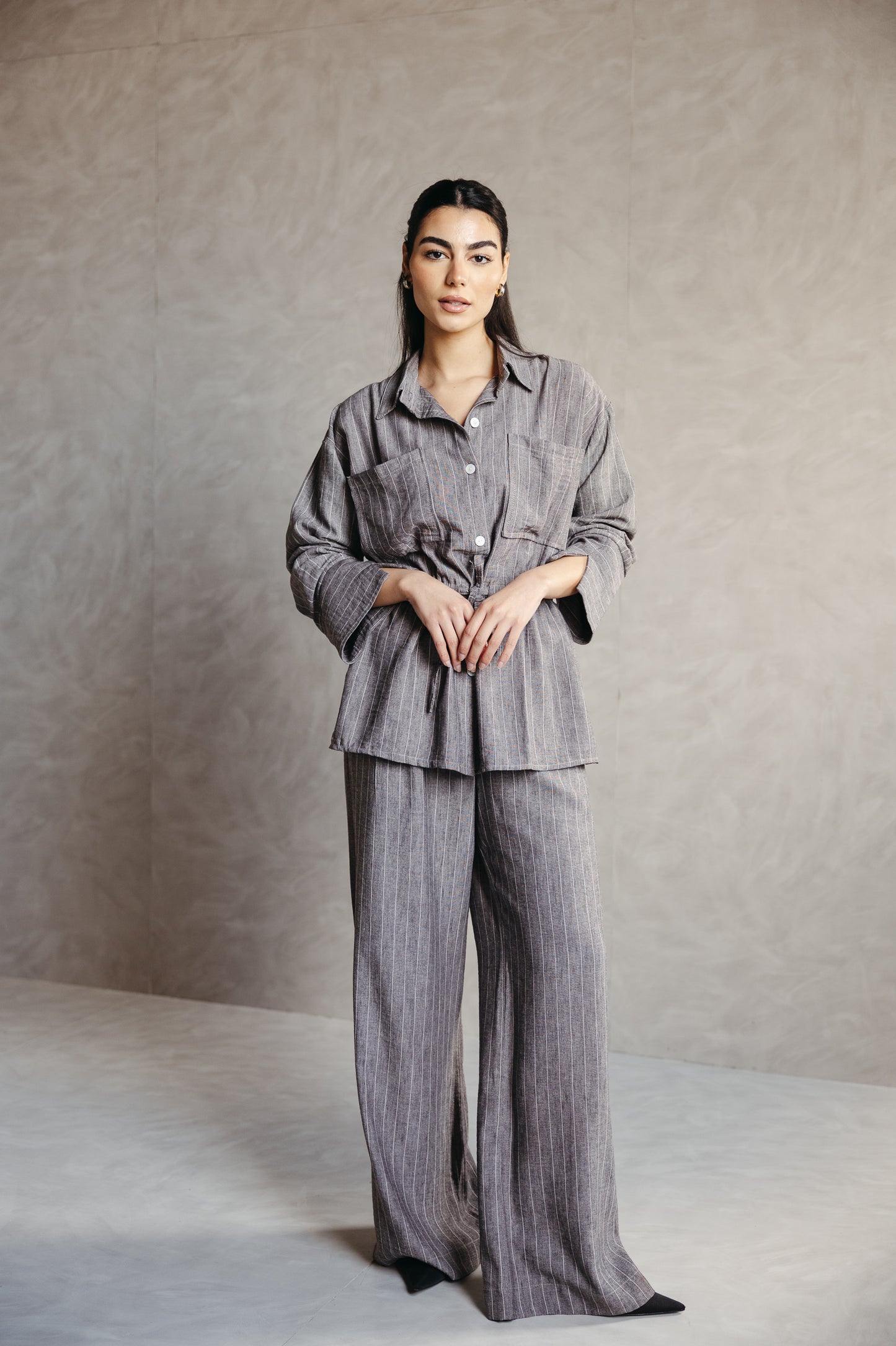 The Rayé Set Mink Grey