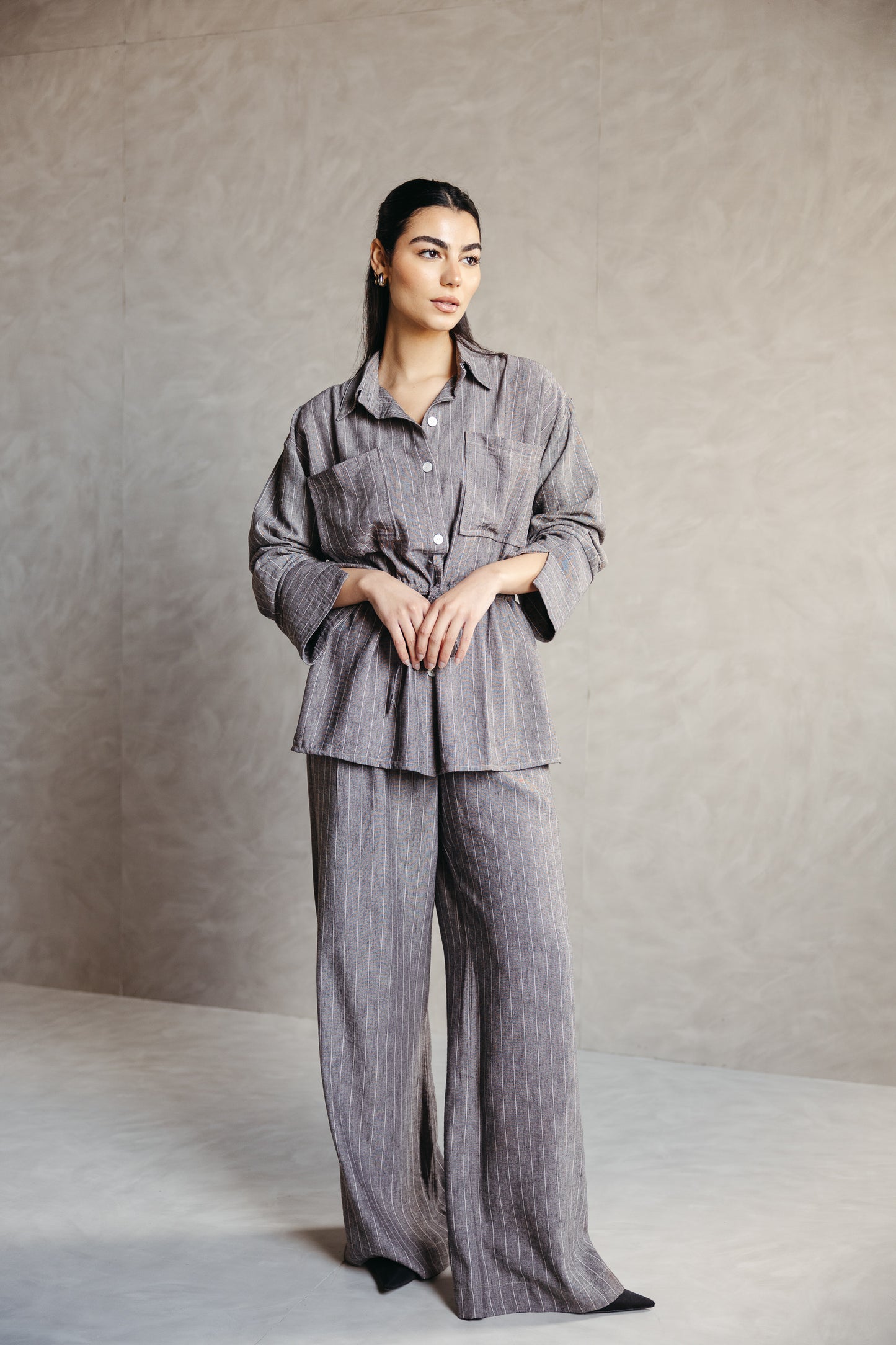 The Rayé Set Mink Grey