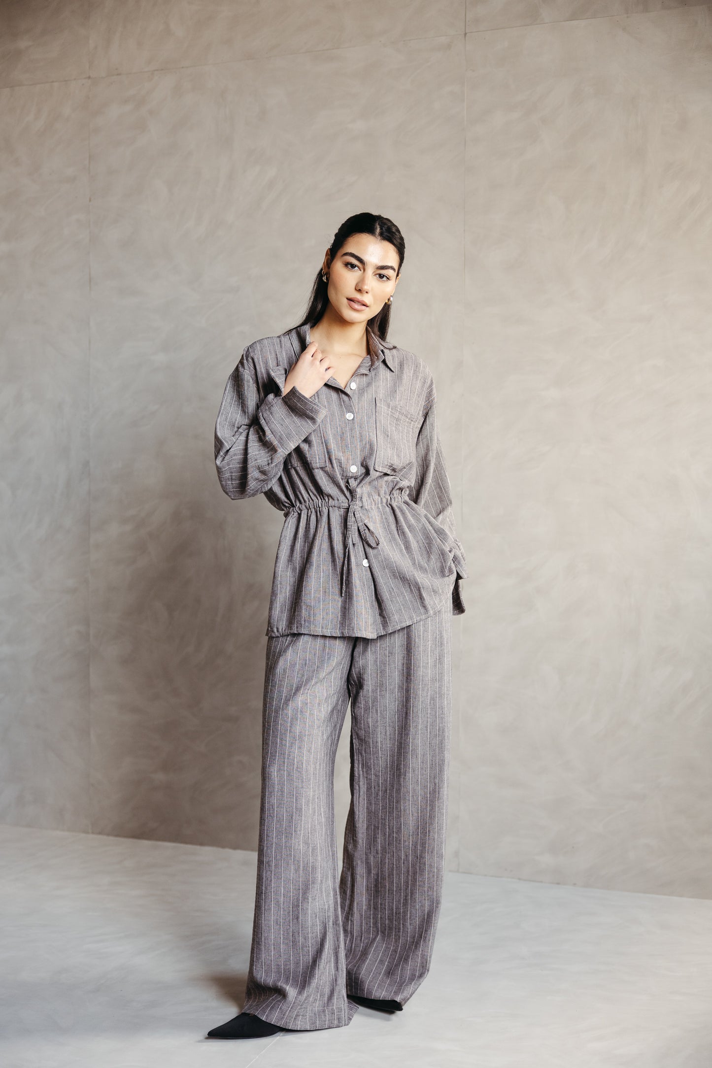 The Rayé Set Mink Grey
