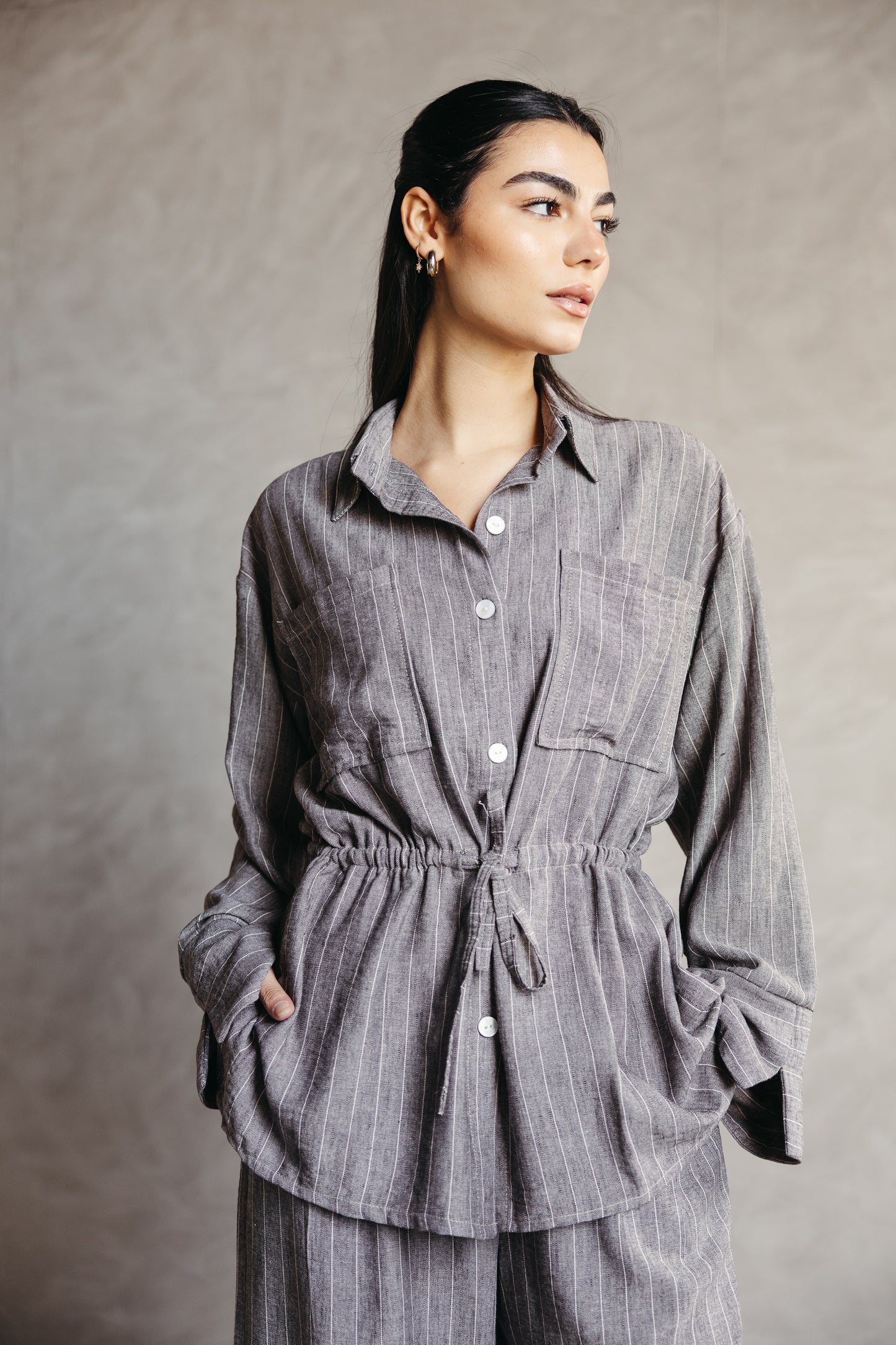 The Rayé Set Mink Grey